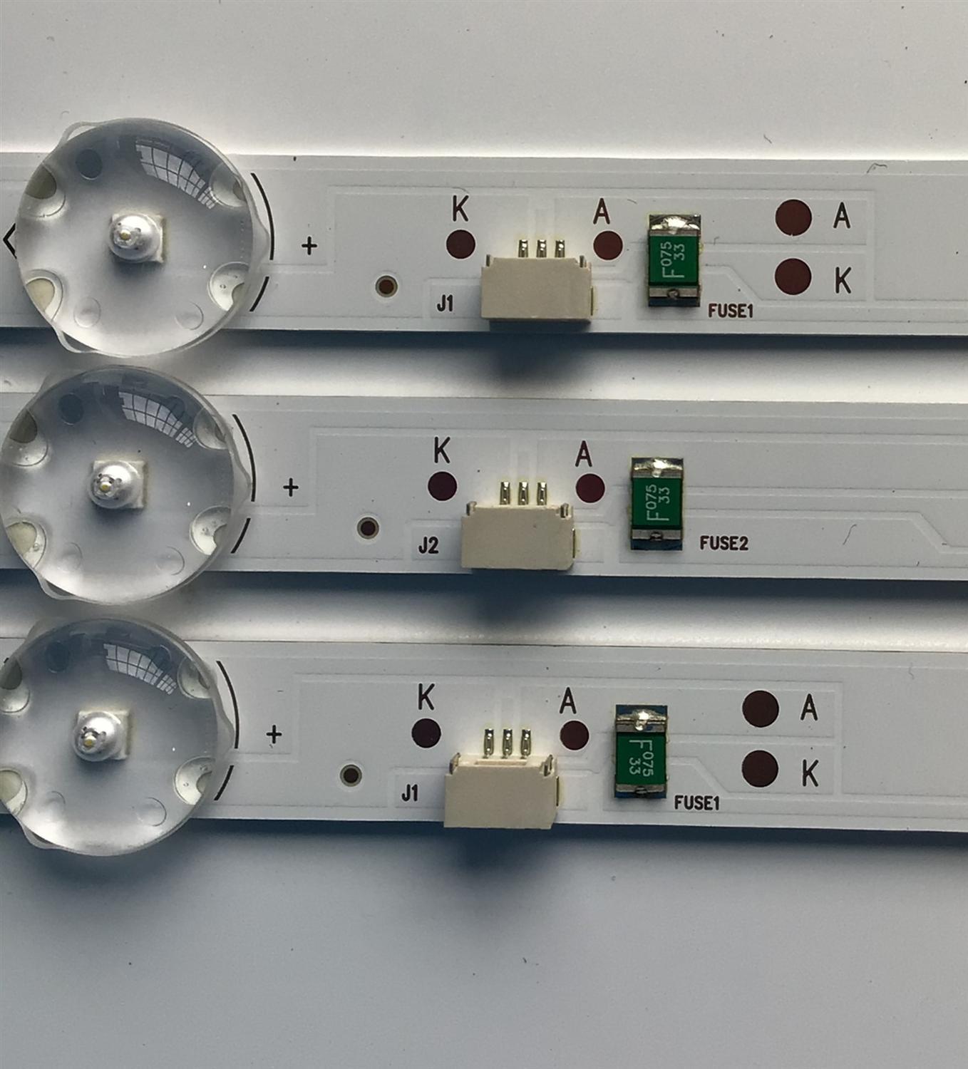 KIT DE LED'S PARA TV SAMSUNG (3 PIEZAS) / NUMERO DE PARTE 303GC320062E / GC32D06-ZC22AG-24E / 200813BC08 / GC320M96 / PANEL BOEI 320WX1 / MODELO UN32M4500BF - Imagen 2