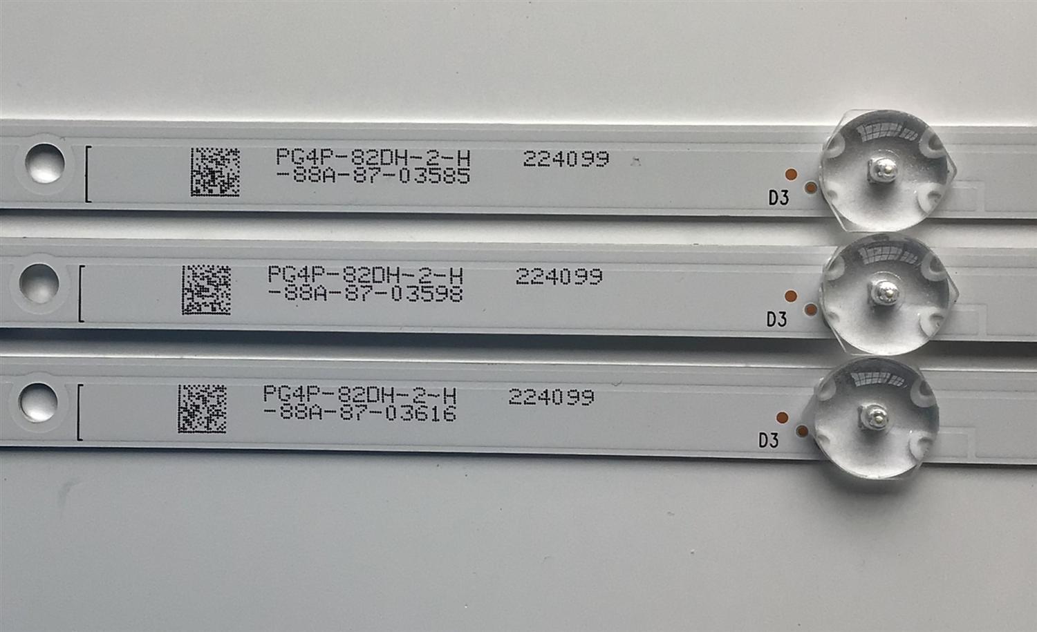 KIT DE LED'S PARA TV SAMSUNG (3 PIEZAS) / NUMERO DE PARTE BP32FHD3030030502K / CRH-BP32FHD3030030502K-REV1.2 / 0981010FFC87 / PANEL T320HVN05.4 / MODELO UN32N5300AFXZA / UN32N5300AFXZA VD04 - Imagen 5