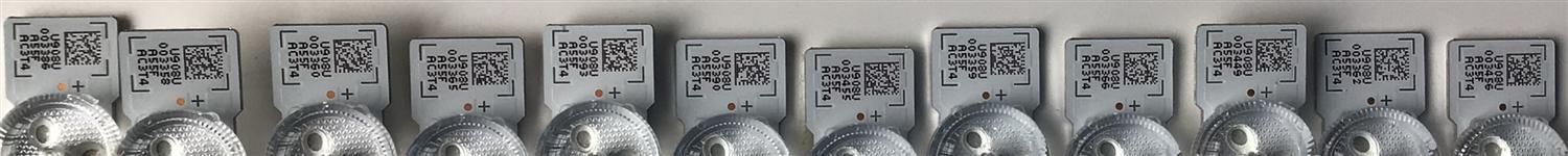 KIT DE LED'S PARA TV SONY (12 PIEZAS) / NUMERO DE PARTE 55030D612SN0 / MBL-55030D612SN0/SN1 / AC3T4 / A55F / U908U / PANE YDAF055DND01 / MODELOS XBR-55900H / XBR-55X90CH - Imagen 5