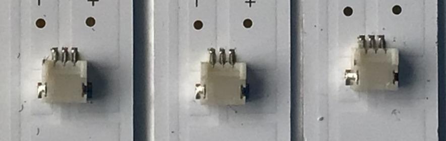 KIT DE LED'S PARA TV ELEMENT (3 PIEZAS) / NUMERO DE PARTE JL.D38561330-114BS-M / 8149010039004 / 18BE530 / PANEL CN385CN9520 / MODELOS  ELSW3917BF / ELSW3917BF K7D1M - Imagen 2