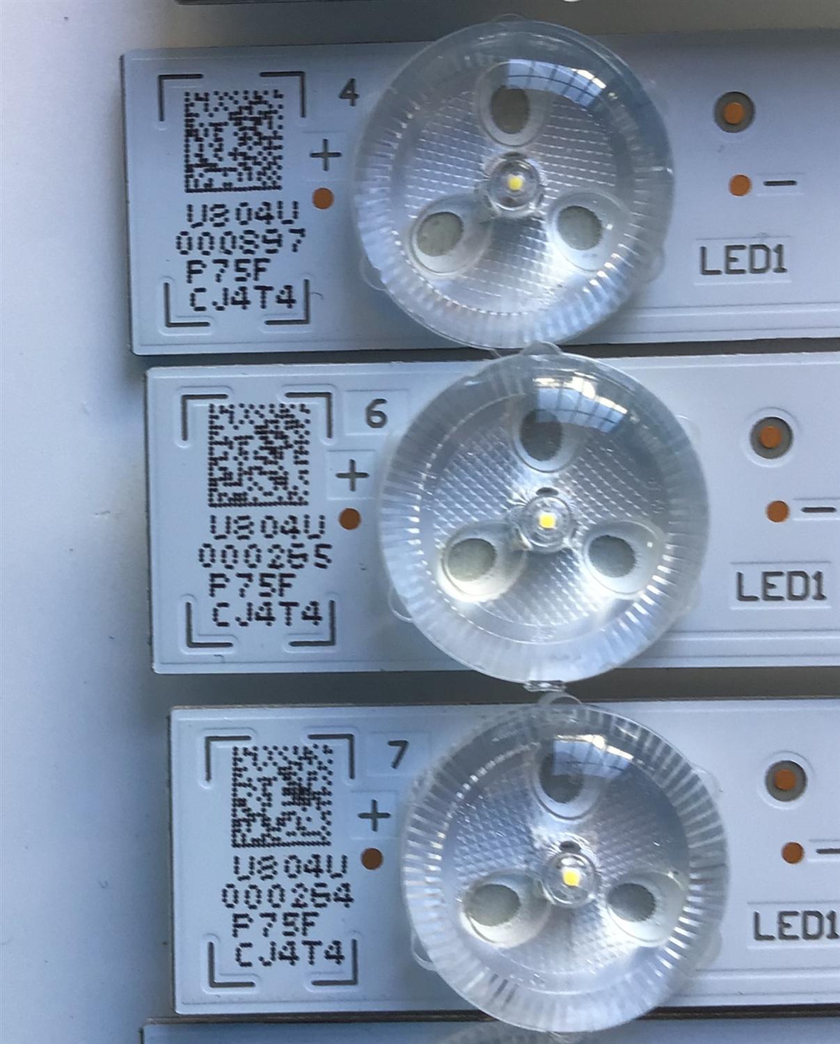 KIT DE LED'S PARA TV SONY (20 PIEZAS) / NUMERO DE PARTE MBL-75030D024SN0 / U804U / P75F / CJ4T4 / PANEL YDAF075DNN01 / MODELO XBR-75X950H - Imagen 4