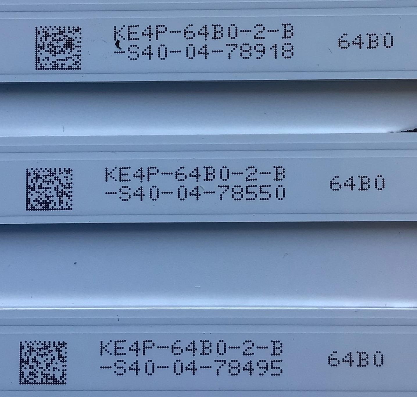 KIT DE LED'S PARA TV SAMSUNG (3 PIEZAS) / NUMERO DE PARTE SSC_SS32_3X5_2W_MCPCB / SSC_SS32_3X5_2W_MCPCB  12mm_V0 / 09810104MC04 / KE4P-64B0-2-B / PANEL T320HVN05-4 / MODELO UN325300AFXZA - Imagen 4