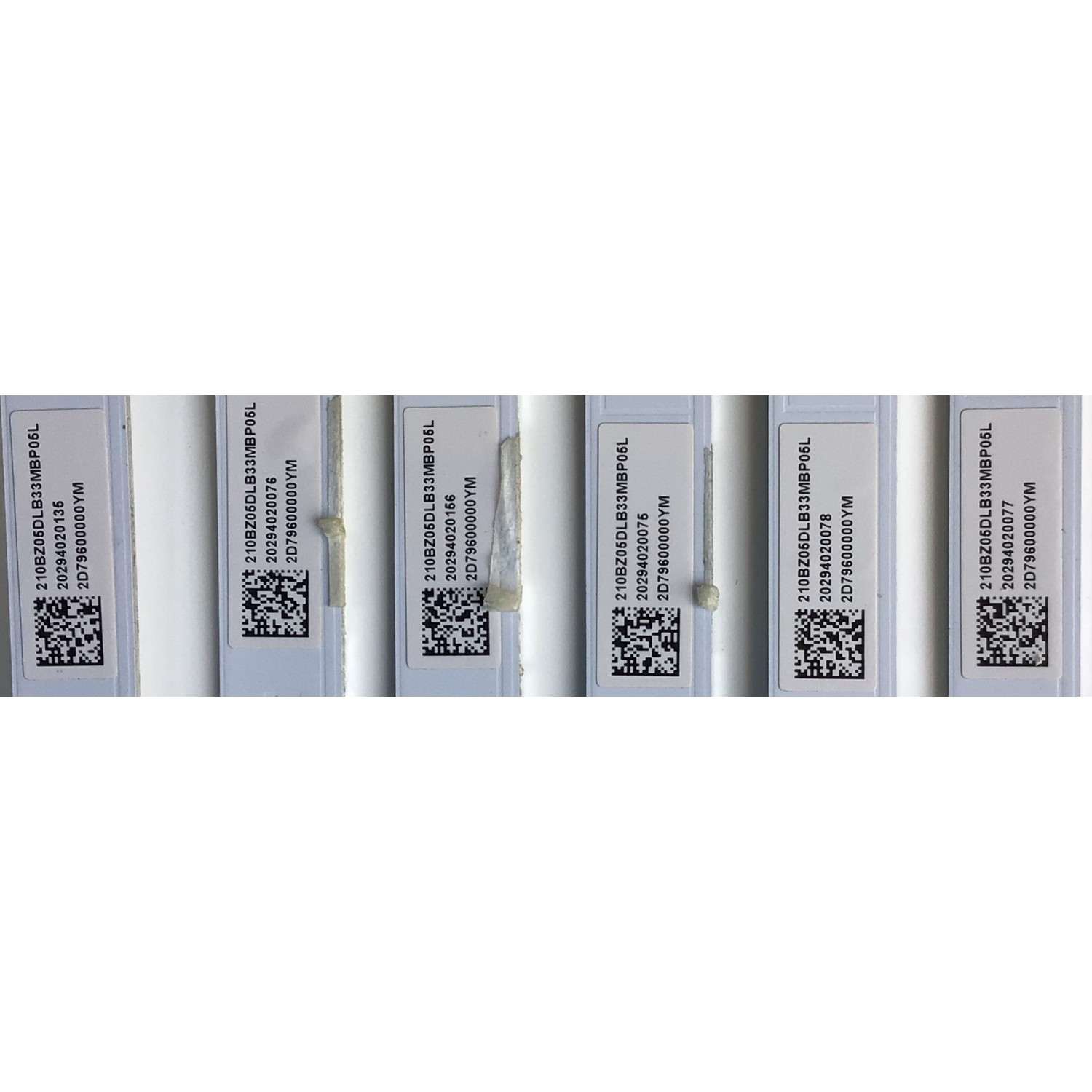 KIT DE LEDS PARA TV INSIGNIA ORIGINAL 12 PIEZAS / NUMERO DE PARTE LB65065 / LB65065 V1_00 / LB65065 V0_00 / 210BZ05DLB33MBP05L / 210BZ06DRB33MBP05L / PANEL TPT650UA-QVN07.U / MODELO NS-65DF710NA21 - Imagen 2