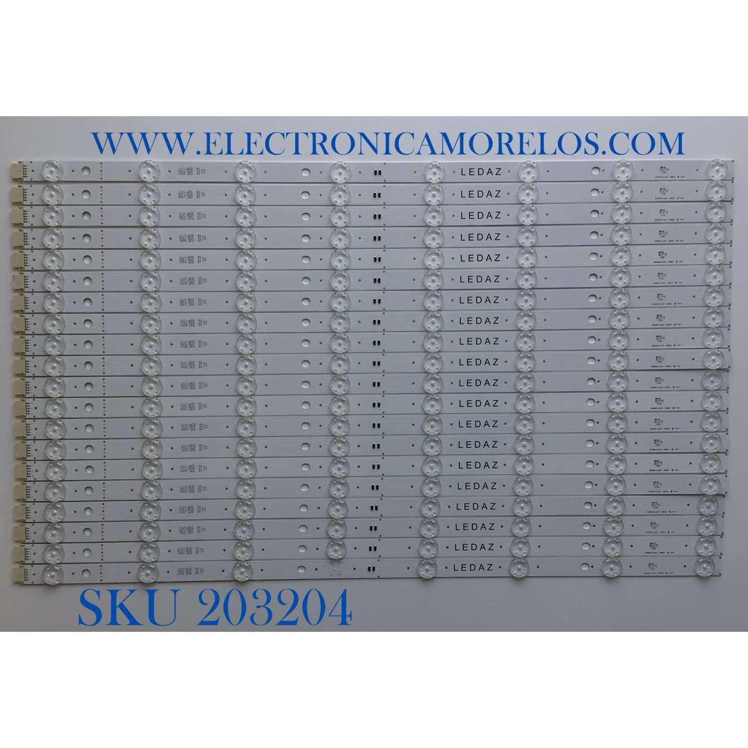 KIT DE LED'S PARA TV LG (20 PIEZAS) / NUMERO DE PARTE EAV64033102 / 55SK85-8LED-180521 / PANEL HC550DQB-SLUA5-212X / MODELO 55SM9000PUA
