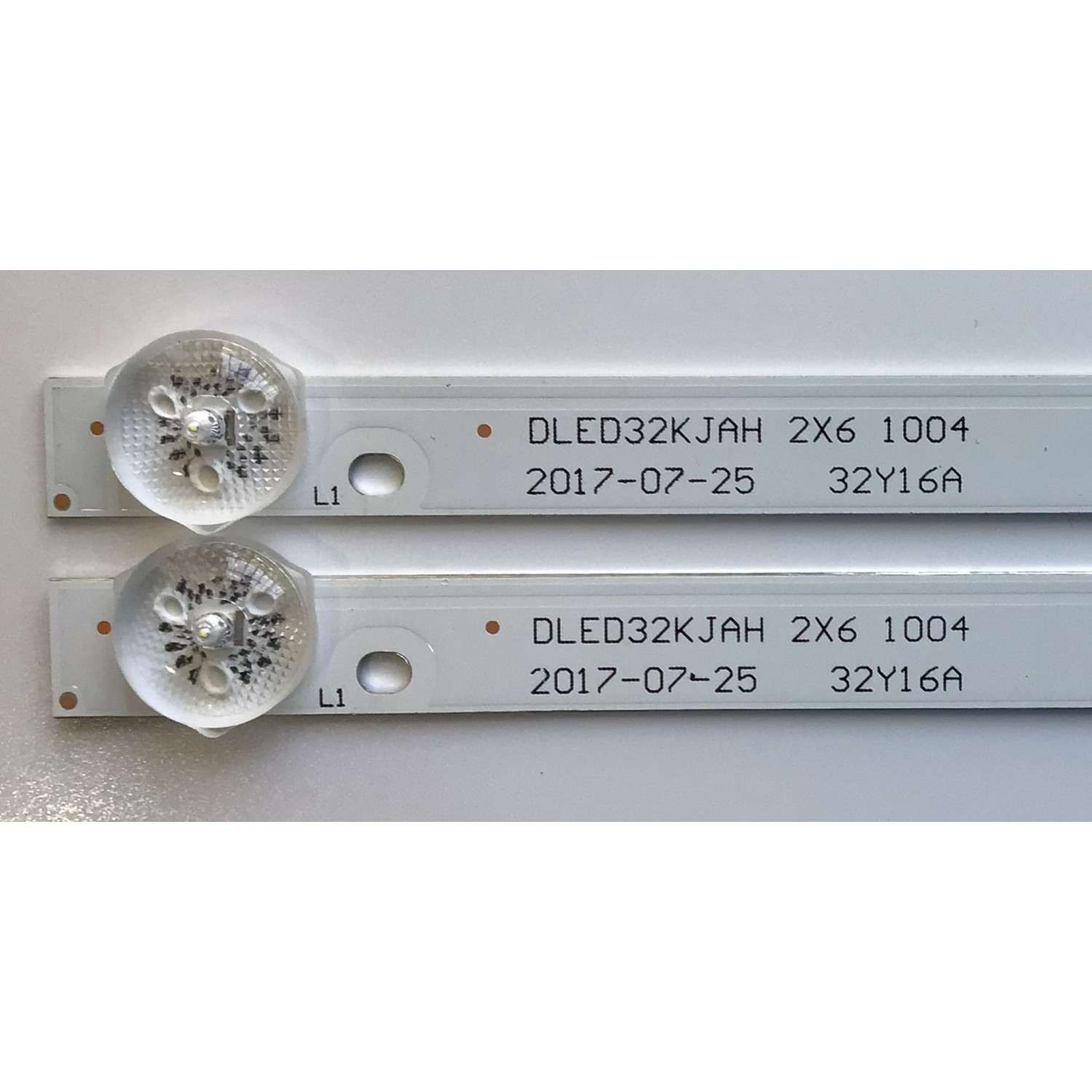 KIT DE LED'S PARA TV TCL (14 PIEZAS) / NUMERO DE PARTE 65HR330M08 / 65HR330M08A3  V3 / 65HR330M08B3  V3 / 65HR330M08C3  V3 / 4C-LB6508-HR / PANEL LVU650NDJL CDW00 V1 / MODELO 65S535 - Imagen 4