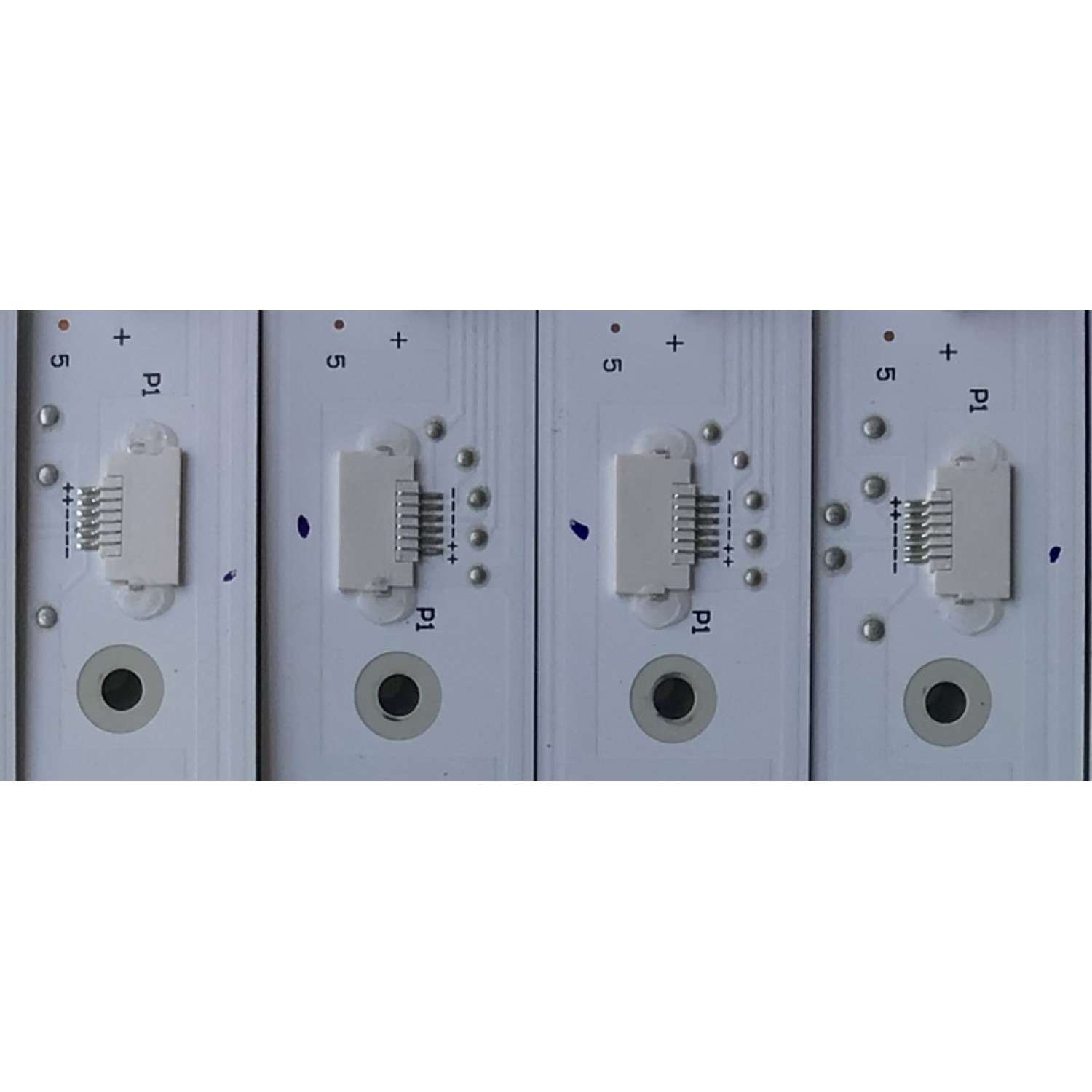 KIT DE LED'S PARA TV TCL (14 PIEZAS) / NUMERO DE PARTE 65HR330M08 / 65HR330M08A3  V3 / 65HR330M08B3  V3 / 65HR330M08C3  V3 / 4C-LB6508-HR / PANEL LVU650NDJL CDW00 V1 / MODELO 65S535 - Imagen 2