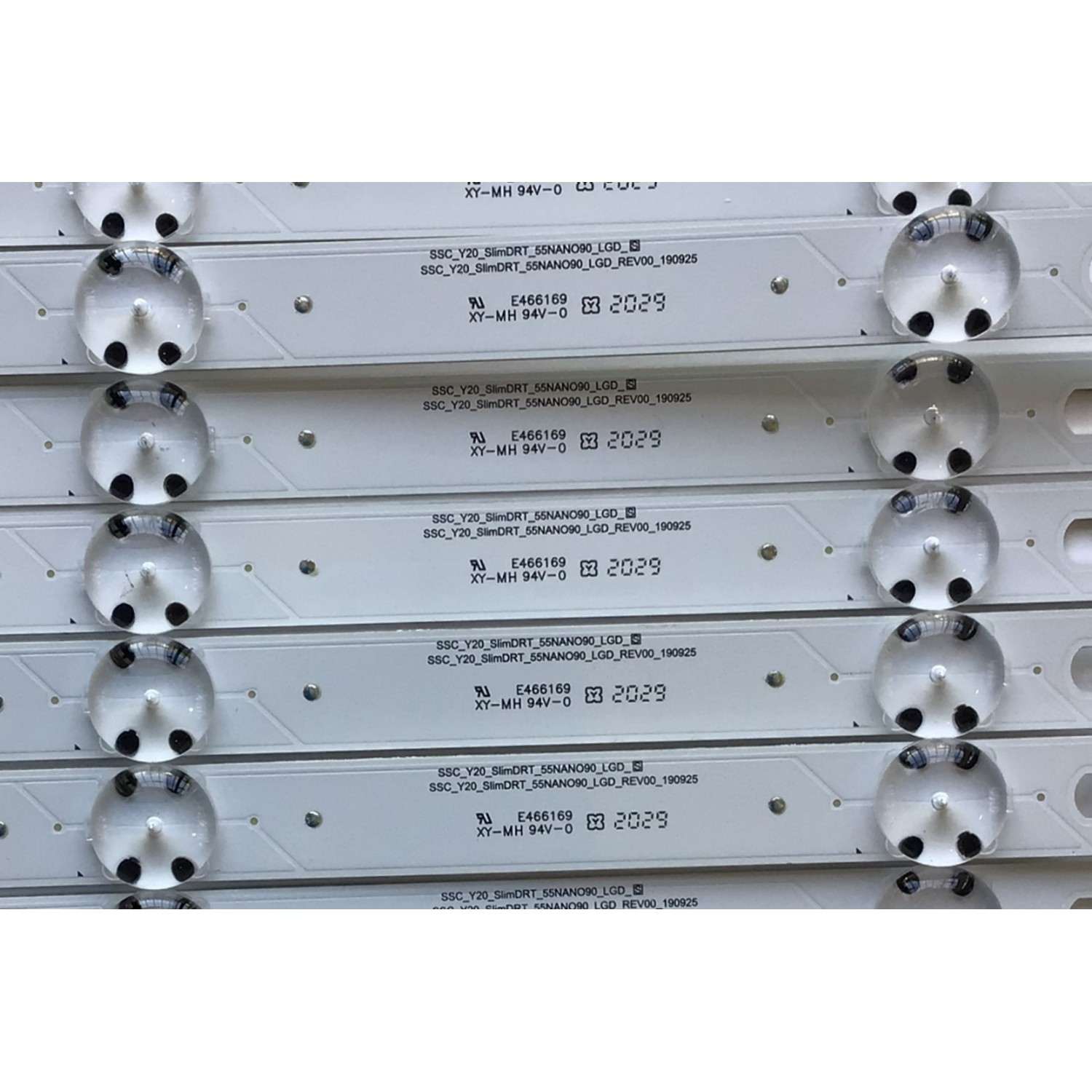 KIT DE LED'S PARA TV LG (16 PIEZAS) / NUMERO DE PARTE EAV64757901 / SSC_Y20_SLIMDRT_55NAN090_LGD_S / SSC_SSC_Y20_SLIMDRT_55NAN090_LGD / REV00_190925 / LGD55049 / SSC_LGD / PANEL HC550DQB_SLCA1 /MODELO 55NAN090UNA.BUSWLJR - Imagen 3