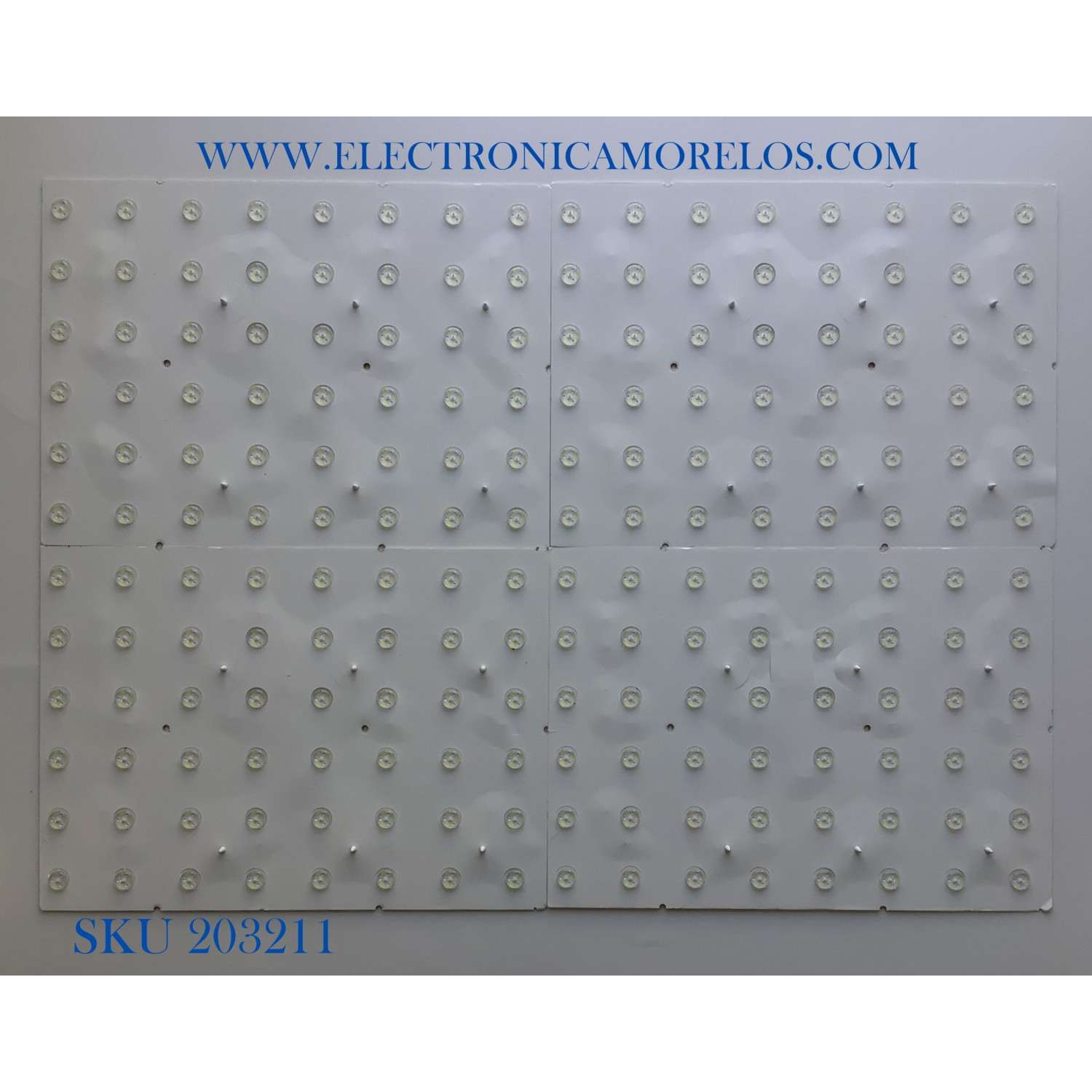KIT DE LED'S PARA TV SAMSUNG (10 PIEZAS) / NUMERO DE PARTE BN96-50725A / BN97-16841A / 50725A / C450A-02 LM41-00957A / BN41-02768A / 20Y_Q90T_55 / PANEL CY-TT055FLLV2H / CY-TT055FLAV5H / MODELO QN55Q90TAFXZA