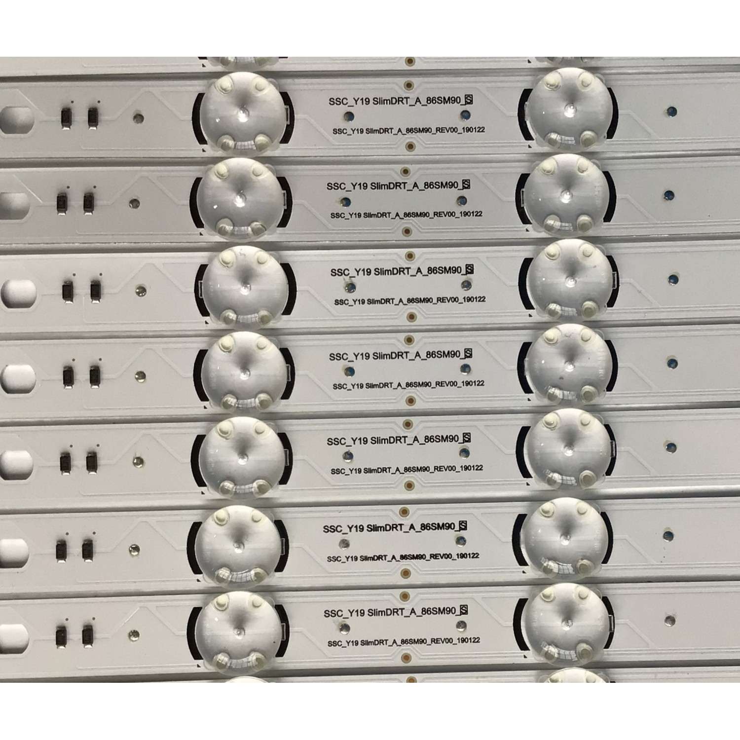 KIT DE LED'S PARA TV LG (60 PIEZAS) / EAV64593201 / EAV64593301 / SSC_Y19 SLIMDRT_A_86SM90_S / SSC_Y19 SLIMDRT_B_86SM90_S / SSC_Y19 SLIMDRT_A_86SM90_REV00_190122 / SSC_Y19 SLIMDRT_B_86SM90_REV00_190122 / PANEL NC86DQD / MODELOS 86NAN090UNA / 86SM9070PUA - Imagen 2