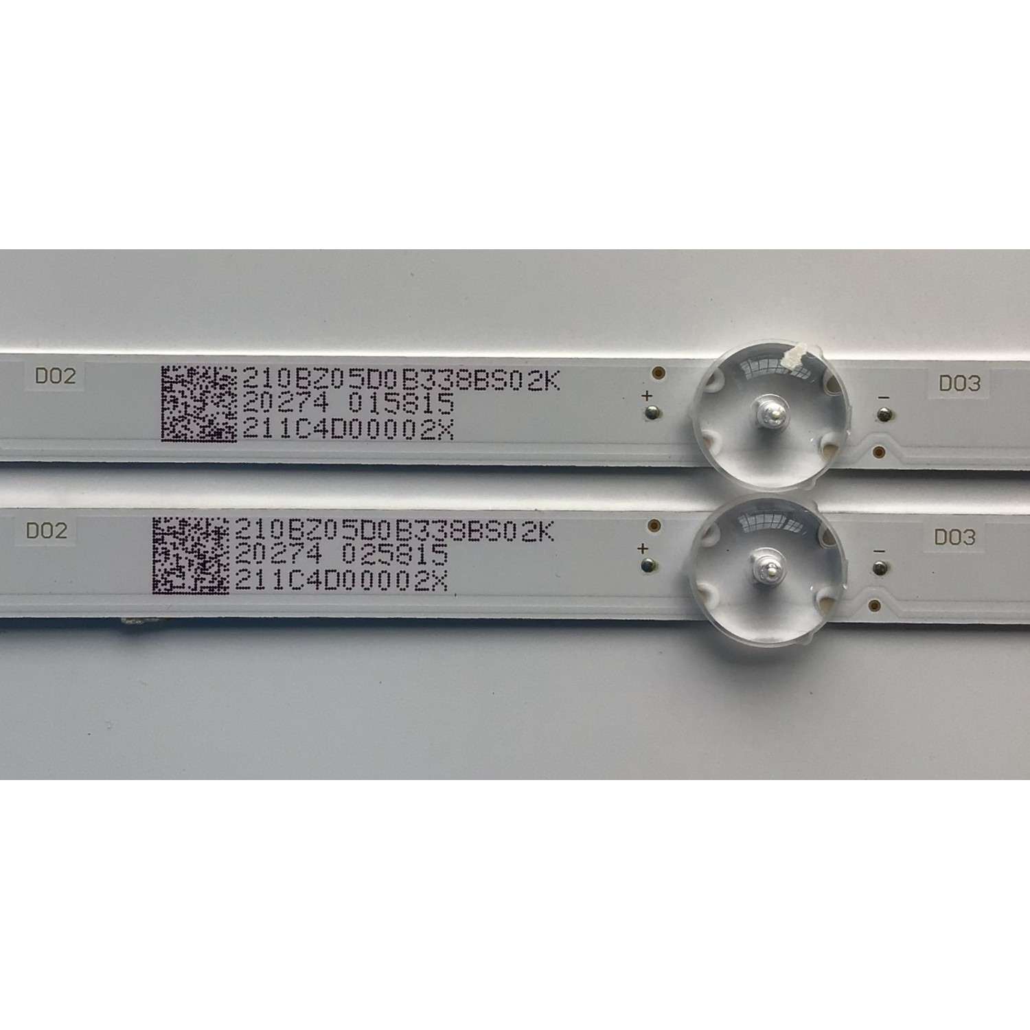 KIT DE LED'S PARA TV VIZIO (2 PIEZAS) / NUMERO DE PARTE CEJJ-LB238Z-5S1P-M3030-A / 210BZ05D0B338BS02K / 211C4D00002X / PANEL  - Imagen 2