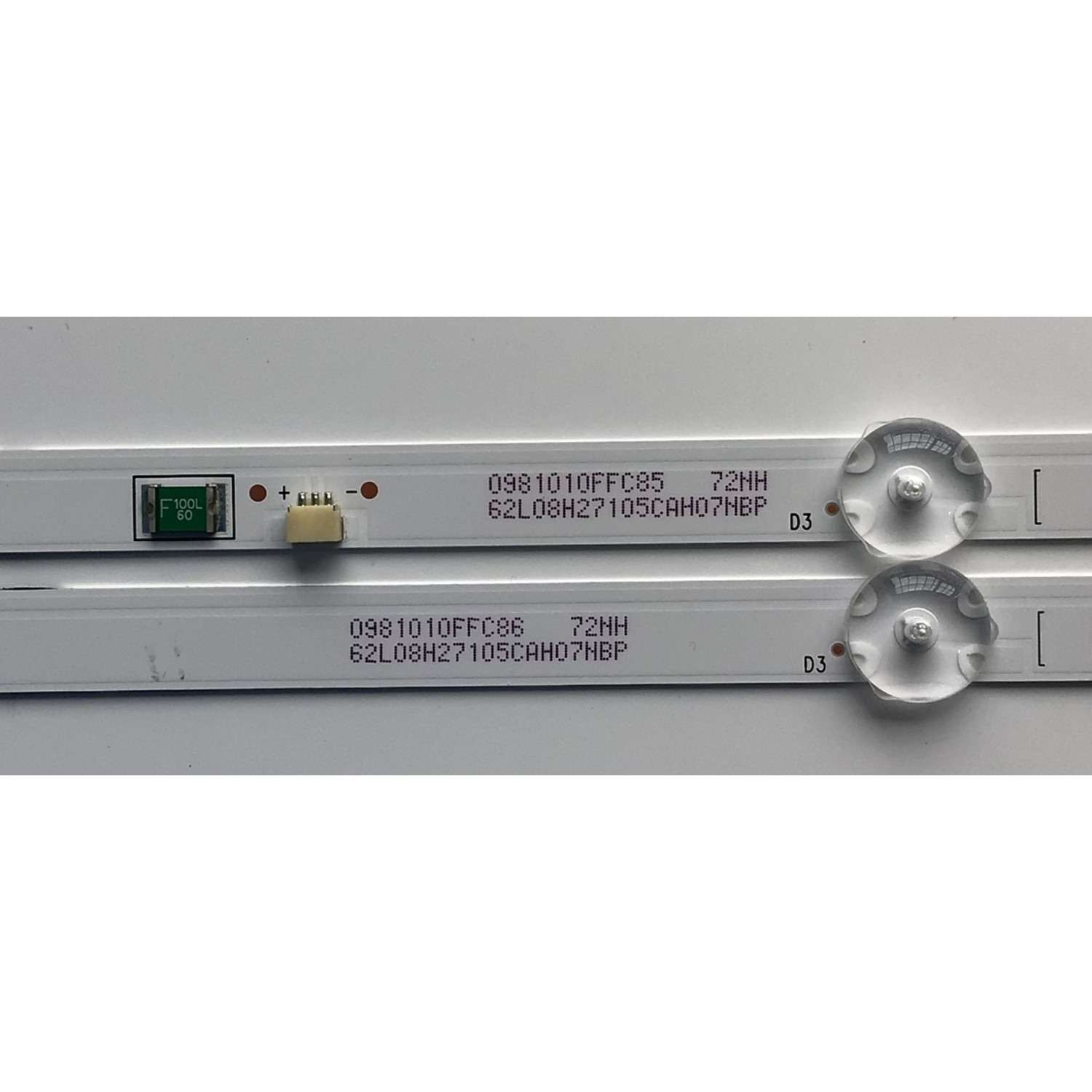 KIT DE LED'S PARA TV SAMSUNG (2 PIEZAS) / NUMERO DE PARTE BP32HD3030020502K / CRH-BP32HD3030020502K-A-REV1.1 / CRH-BP32HD3030020502K-B-REV1.1 / 62L8H27105CAH07NBP / 223862 / 0981010FFC85 / PANEL PT320AT03.3-XC-1 / MODELO UN32M4500BF  - Imagen 3