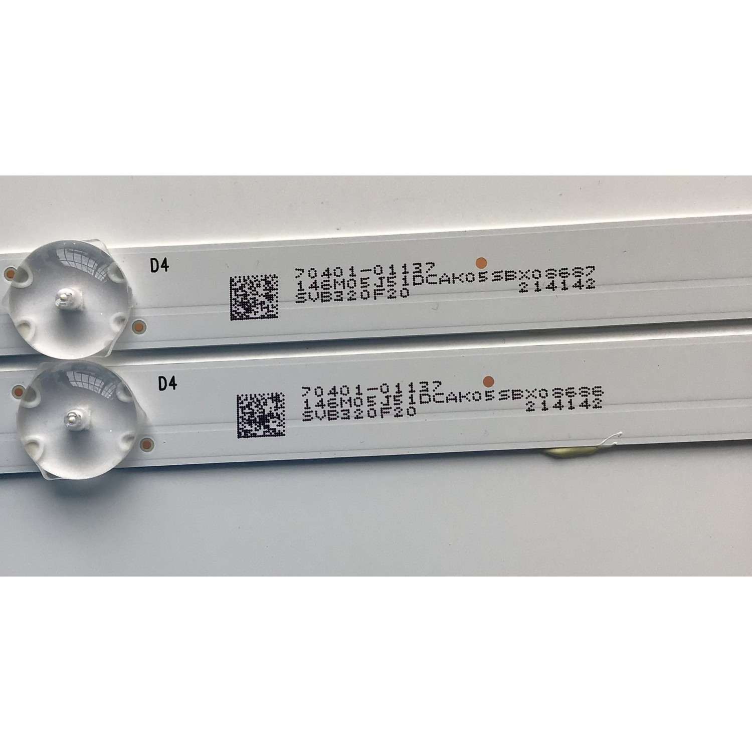 KIT DE LED'S PARA TV VIZIO (2 PIEZAS) / NUMERO DE PARTE F32VZ3030T020694P / SSC-F32VZ3030T020694P-REV1.2 AD / 70401-01137 / SVB20F20 / PANEL BOEI320WU1 / MODELO D32F-G4 - Imagen 3