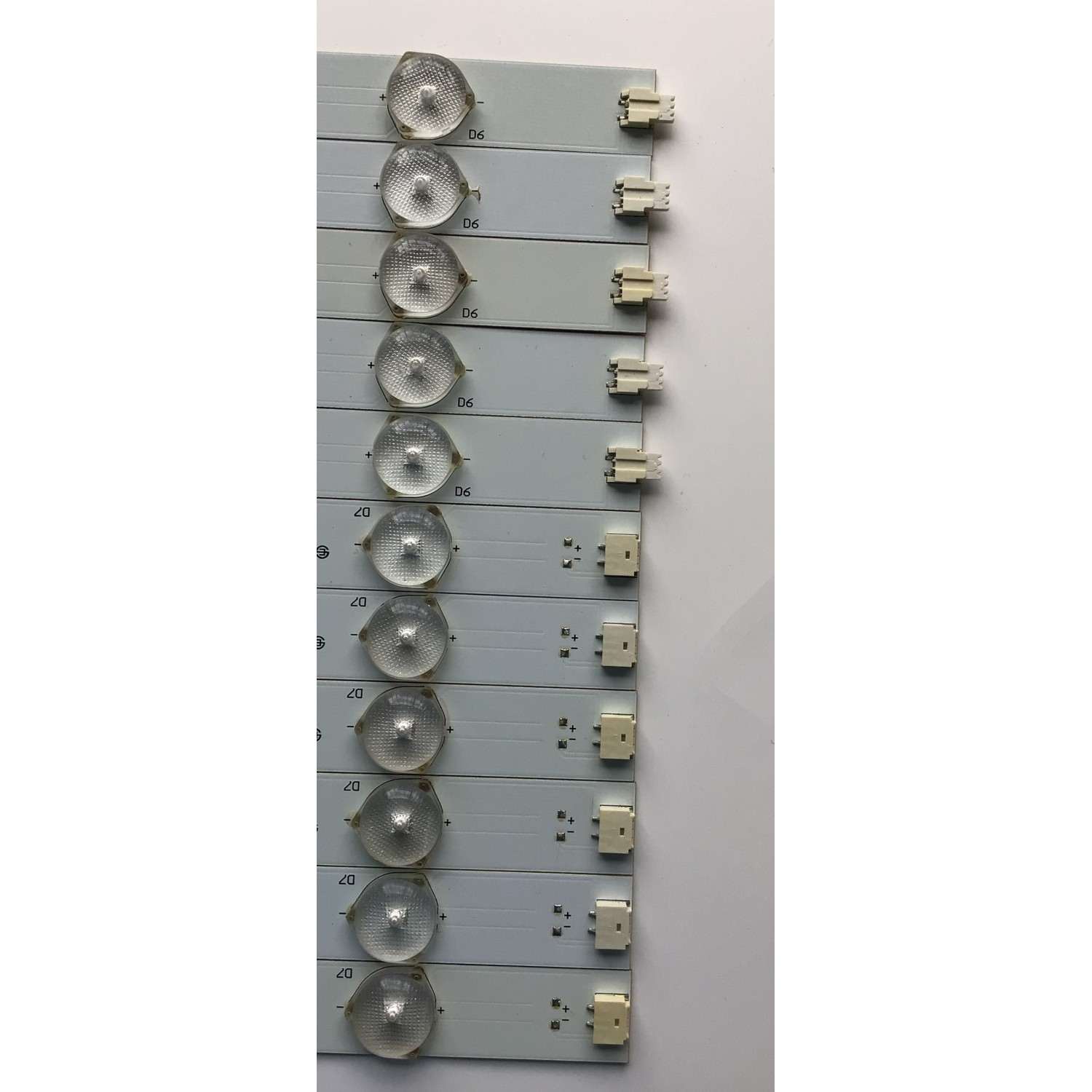 KIT DE LED'S PARA TV SEIKI (11 PIEZAS) / NUMERO DE PARTE B001PGBYZF8L / L.14.165009010 / L.14.165009020 / PANEL T500H1-P01-D02 / MODELO SE501TS - Imagen 3