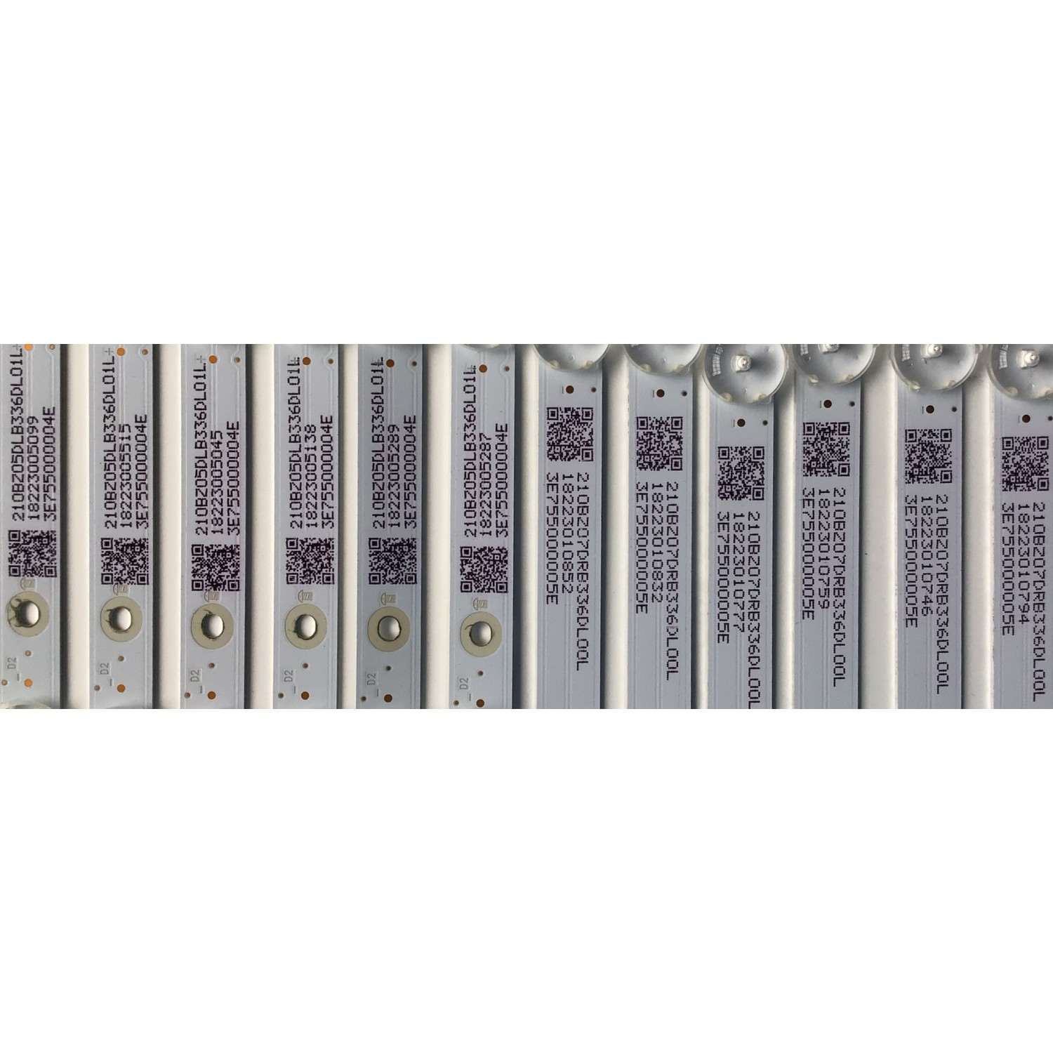 KIT DE LED'S PARA TV VIZIO (12 PIEZAS) / NUMERO DE PARTE LB50094 / LB50094 V0_02 / LB50094 V1_02 / 17563B / 17562B / PANEL TPT500J1-HVN07.U / MODELO D50F-F1 - Imagen 4