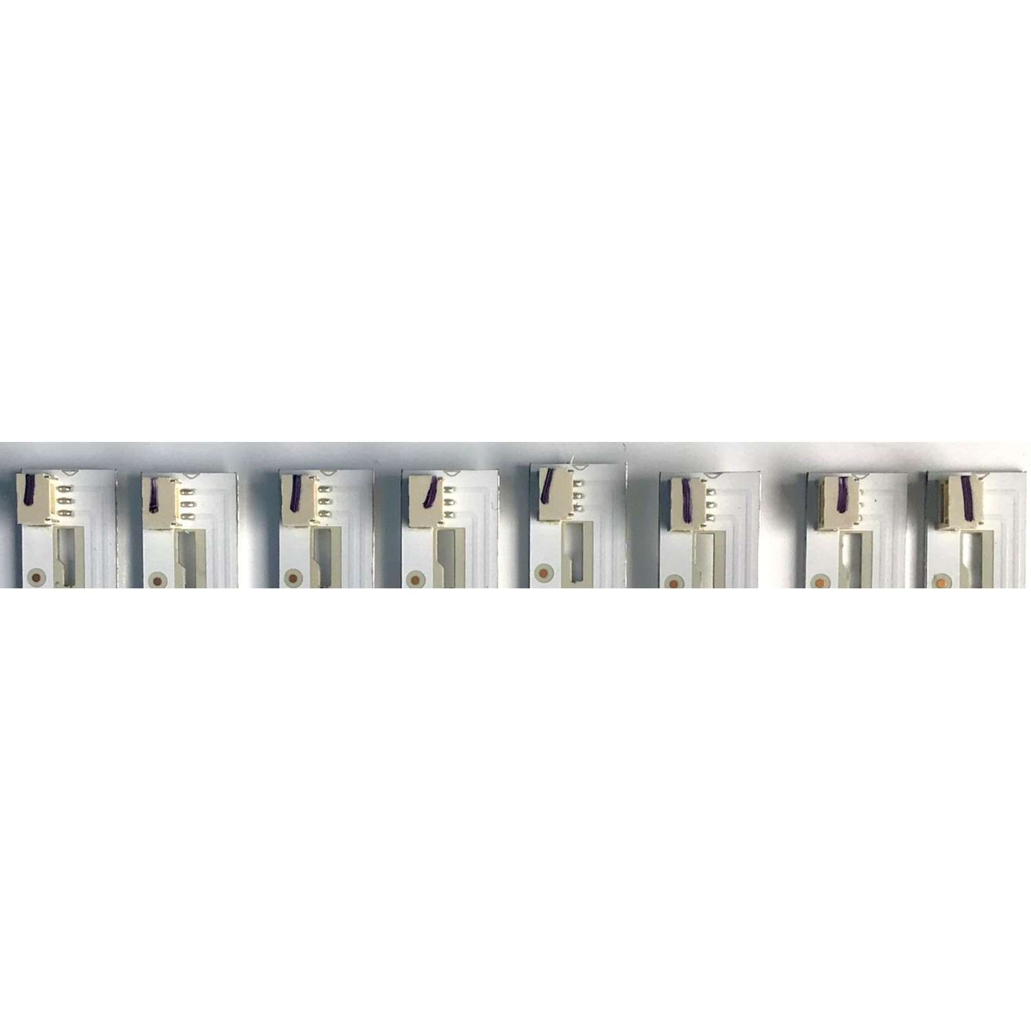 KIT DE LED'S PARA TV TOSHIBA (8 PIEZAS) / NUMERO DE PARTE 4708-K34WDC-A1113N21 / K430WDCRA A1 / 471R1P79 / PANEL K430WDCRA-VA250A6 / MODELO 43LF421U21 - Imagen 5
