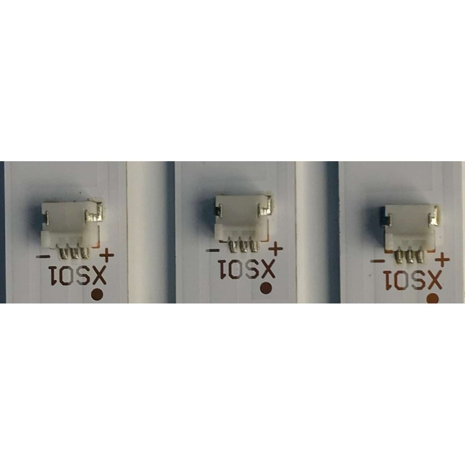 KIT DE LED'S PARA TV ONN (3 PIEZAS) / NUMERO DE PARTE DLED43HF-3X8 / DLED43HF 3X8 0002 / MODELOS 100002460 / ONA43UB19E04 - Imagen 2