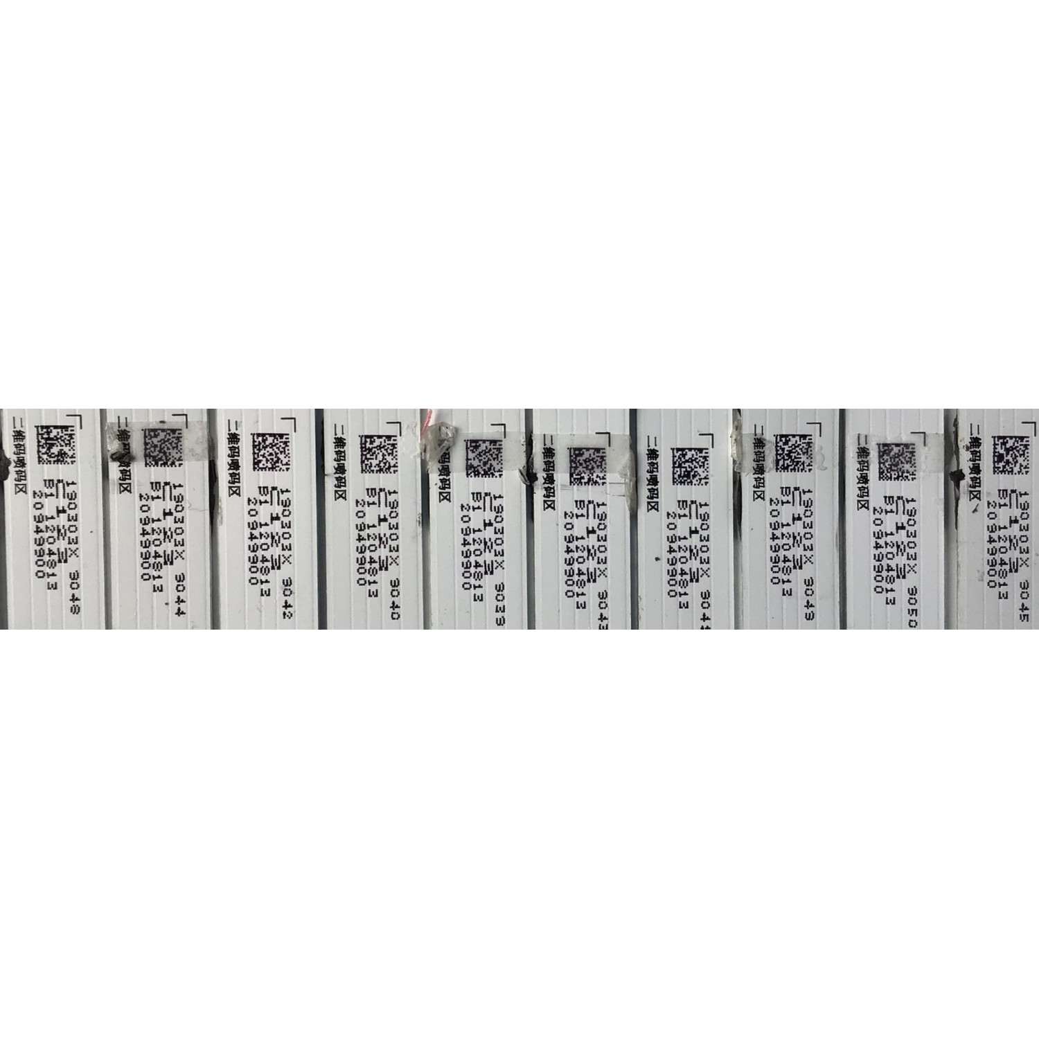 KIT DE LED'S PARA TV HISENSE (20 PIEZAS) / NUMERO DE PARTE SVH650AC5 / CRH-BX65S3U51R303020098C0-REV1.6 / CRH-BX65S3U51L303020098C0-REV1.6 / SVH650AC5-R / SVH650AC5-L / PANEL HD650V3V51-TAL3/S2/FJ/GM/ROH / MODELO 65H8F - Imagen 2