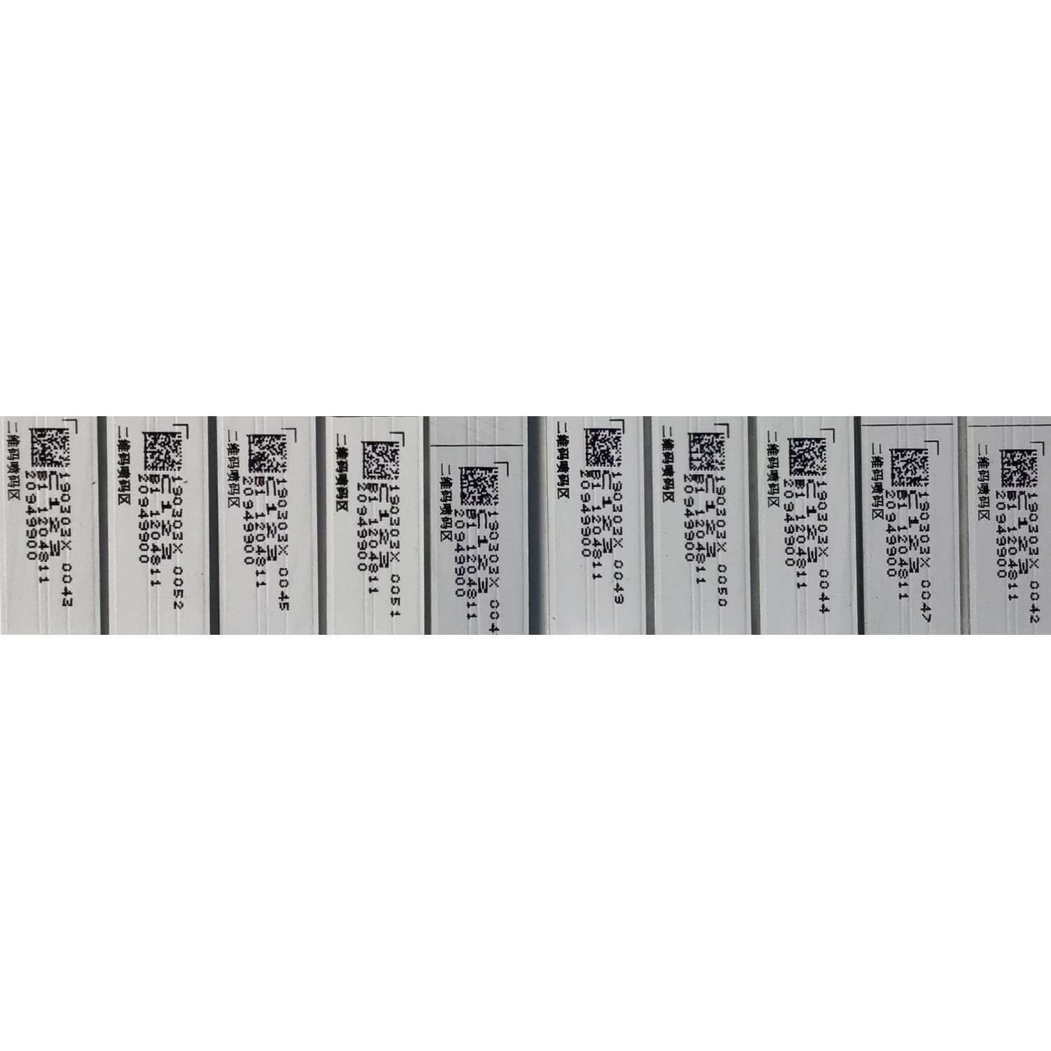 KIT DE LED'S PARA TV HISENSE (20 PIEZAS) / NUMERO DE PARTE SVH650AC5 / CRH-BX65S3U51R303020098C0-REV1.6 / CRH-BX65S3U51L303020098C0-REV1.6 / SVH650AC5-R / SVH650AC5-L / PANEL HD650V3V51-TAL3/S2/FJ/GM/ROH / MODELO 65H8F - Imagen 3