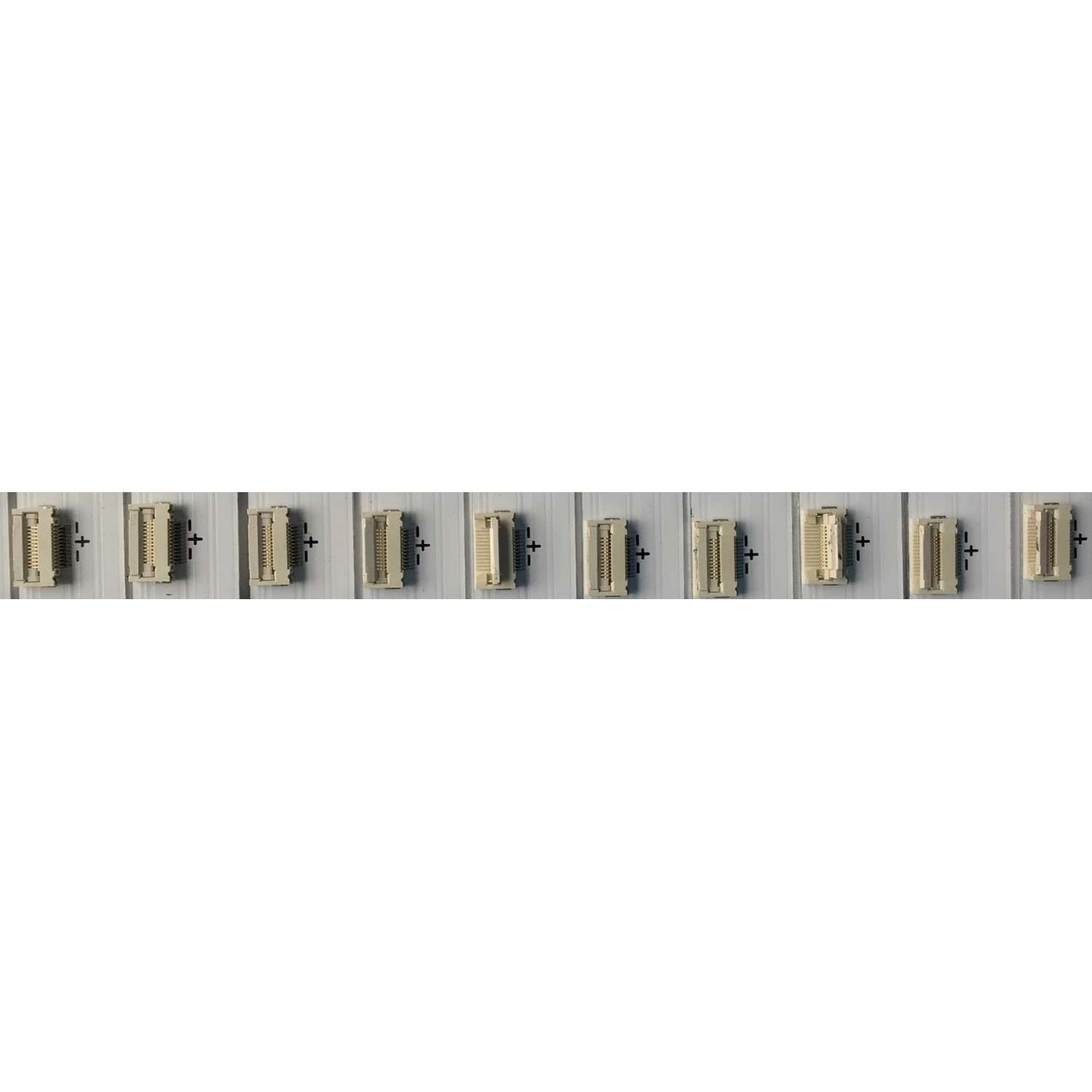 KIT DE LED'S PARA TV HISENSE (20 PIEZAS) / NUMERO DE PARTE SVH650AC5 / CRH-BX65S3U51R303020098C0-REV1.6 / CRH-BX65S3U51L303020098C0-REV1.6 / SVH650AC5-R / SVH650AC5-L / PANEL HD650V3V51-TAL3/S2/FJ/GM/ROH / MODELO 65H8F - Imagen 5