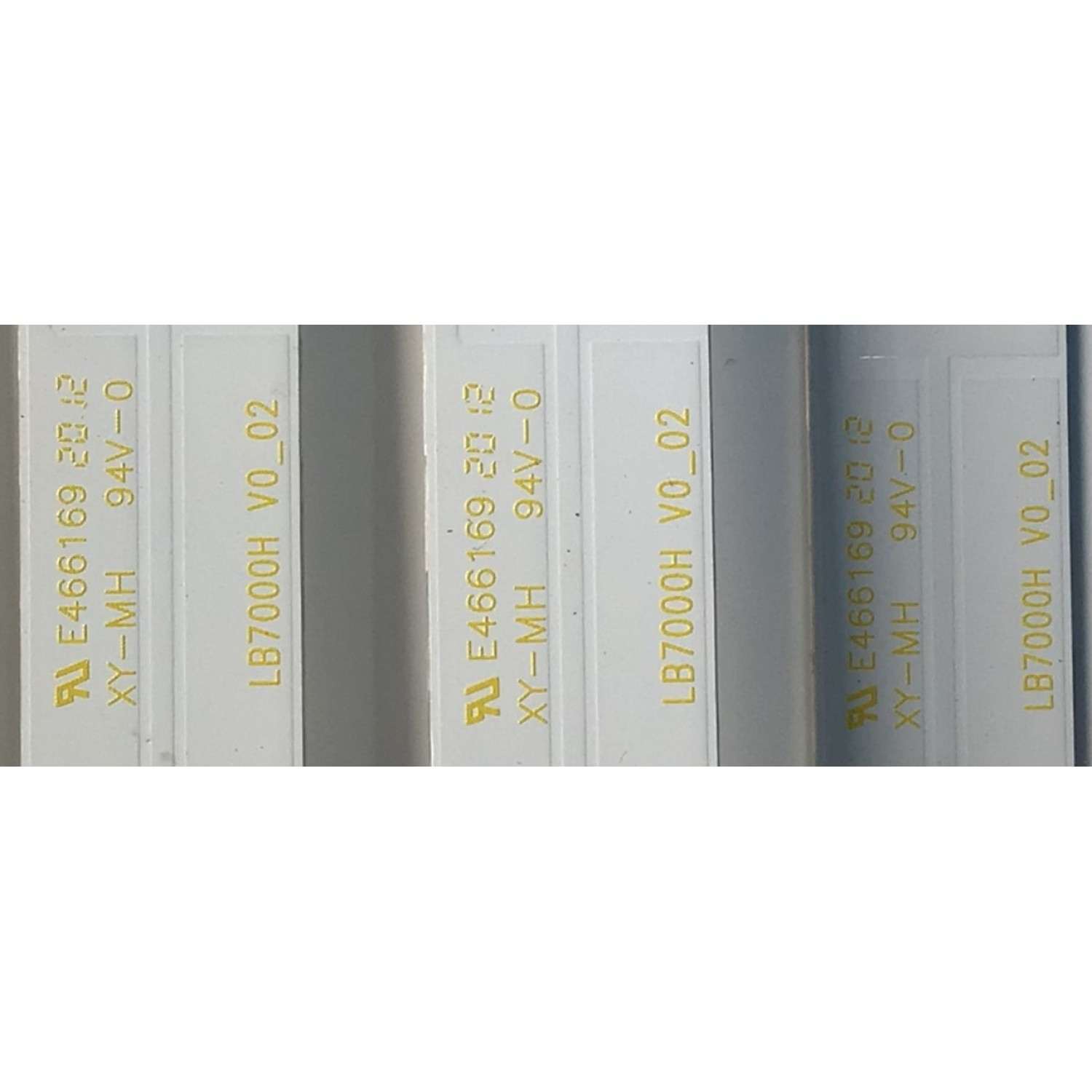 KIT DE LEDS PARA TV VIZIO ORIGINAL 6 PIEZAS / NUMERO DE PARTE LB7000H / LB7000H V1 02 / LB7000H V0 02 / LB7000H V0_02 / LB7000H V1_02 / 210BZ10DR / 210BZ10DL / PANEL TPT700B5-U1T01.D / MODELOS V705-H1 / V705-H13 / V705-J01 / V705X-H1 / V705X-J01 - Imagen 4