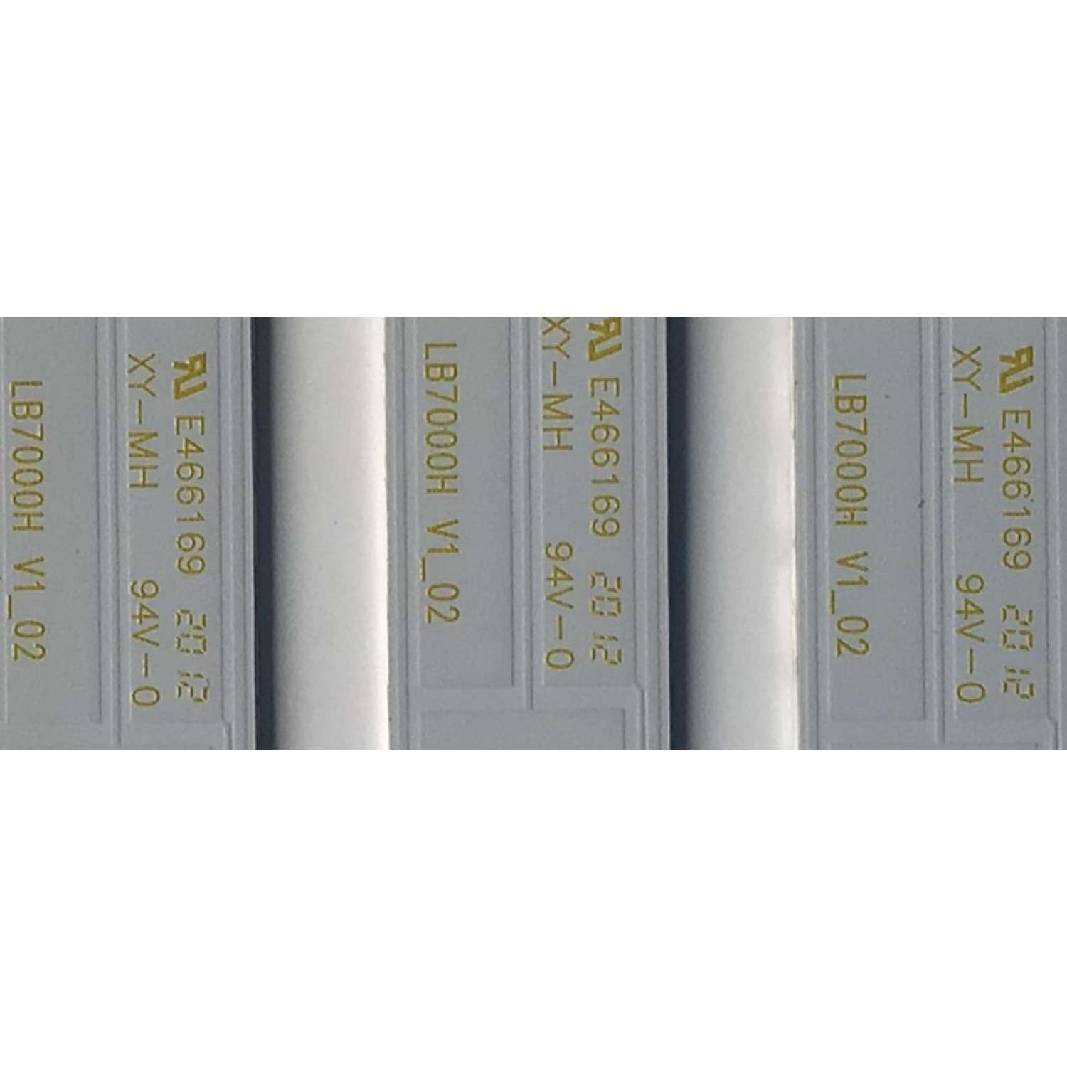 KIT DE LEDS PARA TV VIZIO ORIGINAL 6 PIEZAS / NUMERO DE PARTE LB7000H / LB7000H V1 02 / LB7000H V0 02 / LB7000H V0_02 / LB7000H V1_02 / 210BZ10DR / 210BZ10DL / PANEL TPT700B5-U1T01.D / MODELOS V705-H1 / V705-H13 / V705-J01 / V705X-H1 / V705X-J01 - Imagen 3