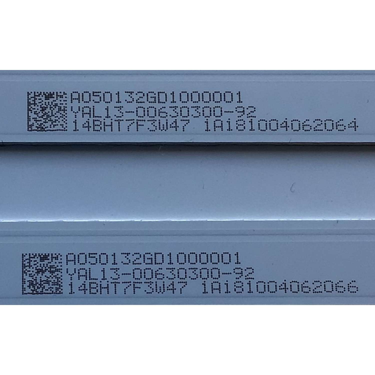 KIT DE LED'S PARA TV ELEMENT (2 PIEZAS) / NUMERO DE PARTE 02D651206001-X2 / 14BHT7F3W47 / A050132GD1000001 / YAL13-00630300-92 / MODELO ELEFW328C  M8P0H - Imagen 2