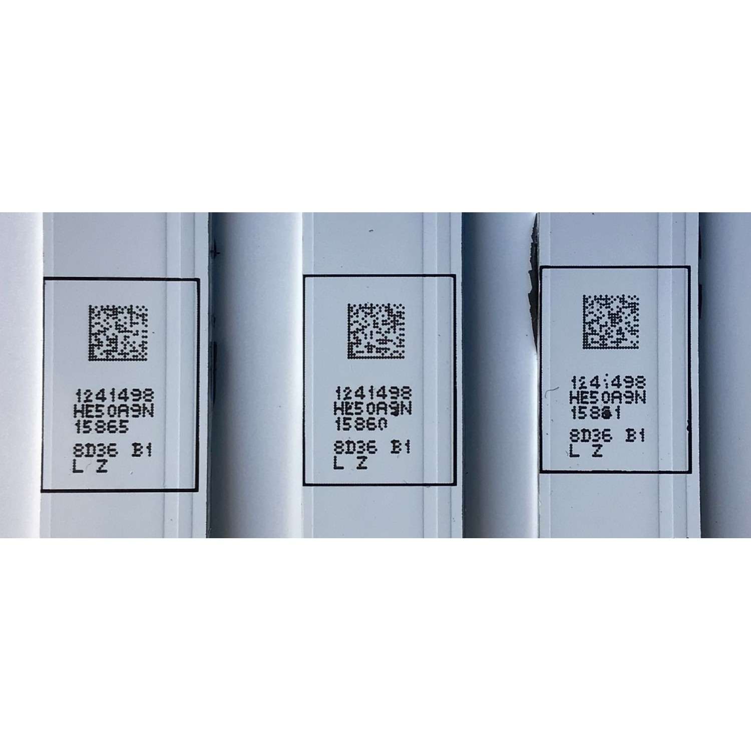 KIT DE LED'S PARA TV HISENSE (3 PIEZAS) / NUMERO DE PARTE LB5009N / LB5009N V0 / HD500X1U92-T0L3-2020032601 / PANEL HD500X1U92-T0L3/S0/GM/R0H / MODELO 50R6090G5 - Imagen 2