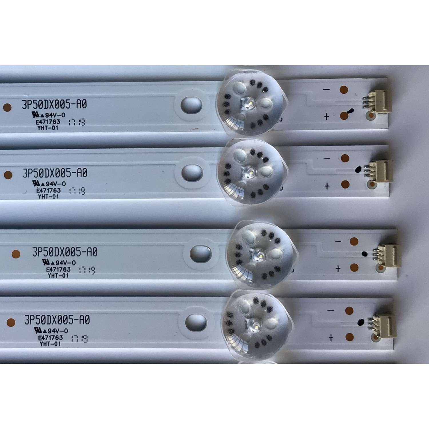 KIT DE LED'S PARA TV ELEMENT (10 PIEZAS) / NUMERO DE PARTE 3P50DX005-A0 / 21005943 / 0350DX011 / A12/G5/30/D / PANEL'S MD5005YTIF / MD5008YTIF / MD5004YTIU / MD5006YTIF / MODELO ELFW5017 - Imagen 2