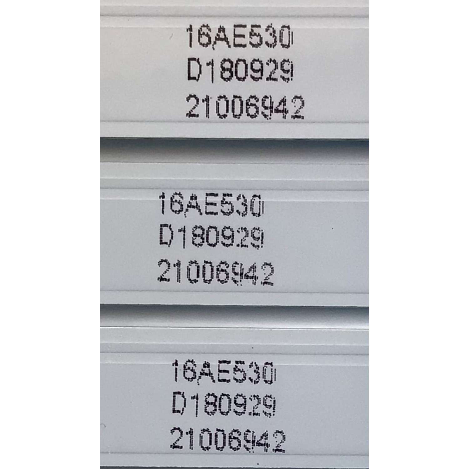 KIT DE LED'S PARA TV ELEMENT (5 PIEZAS) / NUMERO DE PARTE JL.D550A1330-390AS-M / JL.D550A1330-390AS-M_V01 / 21006942 / PANEL LSC550FN11 / MODELOS E4SW5518 / E4SFT5517 H8D1H  - Imagen 3
