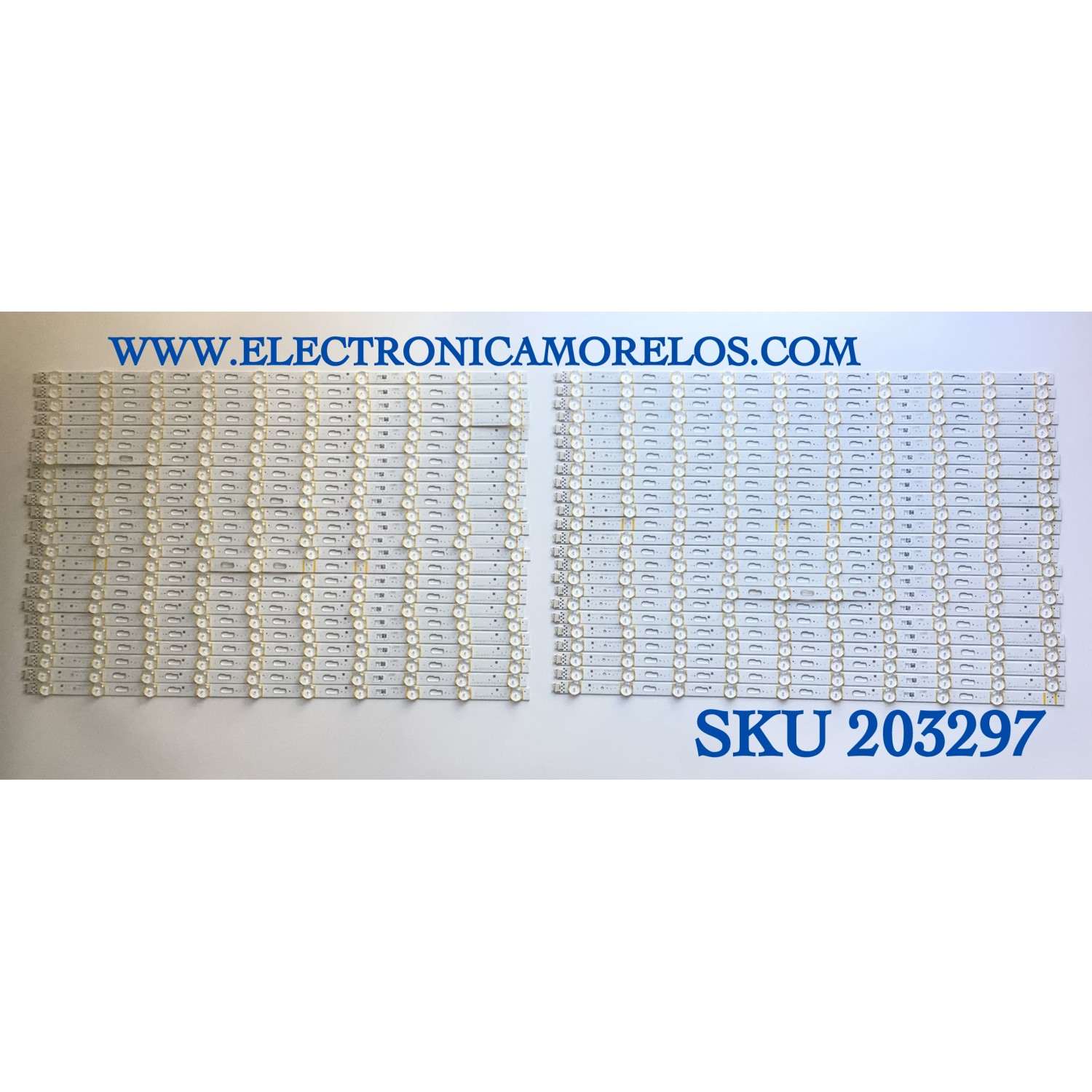 KIT DE LED'S PARA TV SAMSUNG (48 PIEZAS) / NUMERO DE PARTE BN96-50374A / 50374A / L1_Q80T_H5_FAM_S2(5)_R1.0_TC3_100 / LM41-00973A / V0Q8-850SM0-R0 / GS-AL2 / PANEL CY-TT085FMAV3H / MODELOS QN85Q80TAFXZA / QN85Q80TAFXZA /  QN85Q80AAFXZA