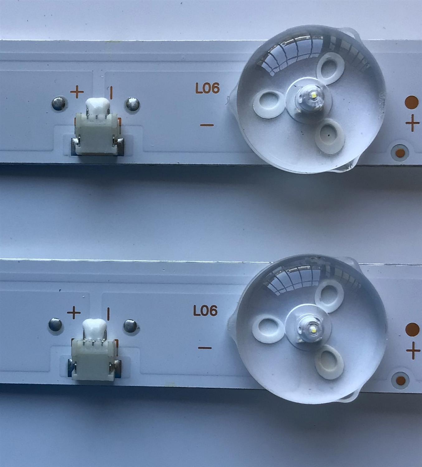 KIT DE LED'S PARA TV ELEMENT (2 PIEZAS) / NUMERO DE PARTE 02D651206001-X2 / A050132GD1000001 / YAL13-00630300-92 / 14AHT7F3W47 / PANEL CV320H1-F01 / MODELOS ELEFW328C / ELEFW328C  M8P0H - Imagen 2