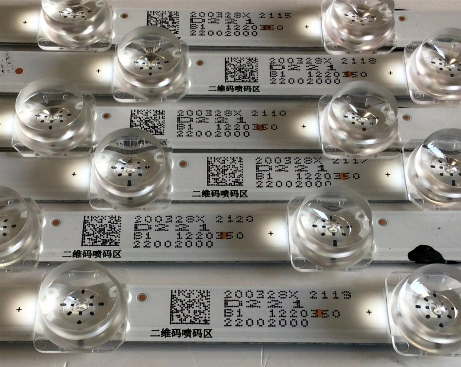 KIT DE LED'S PARA TV HISENSE (6 PIEZAS) / NUMERO DE PARTE SVH650AH8 / CRH-BX65X1U813030T060999P-REV1.2 / HD650X1U81-T0L1-2019092501 / 200328X / 22002000 / 1220350 / PANEL HD650X1U81-L1/S0/GM/ROH / MODELO 65R6E3 / 65R6E4 / 65R6090G / 65A60 GMV - Imagen 3