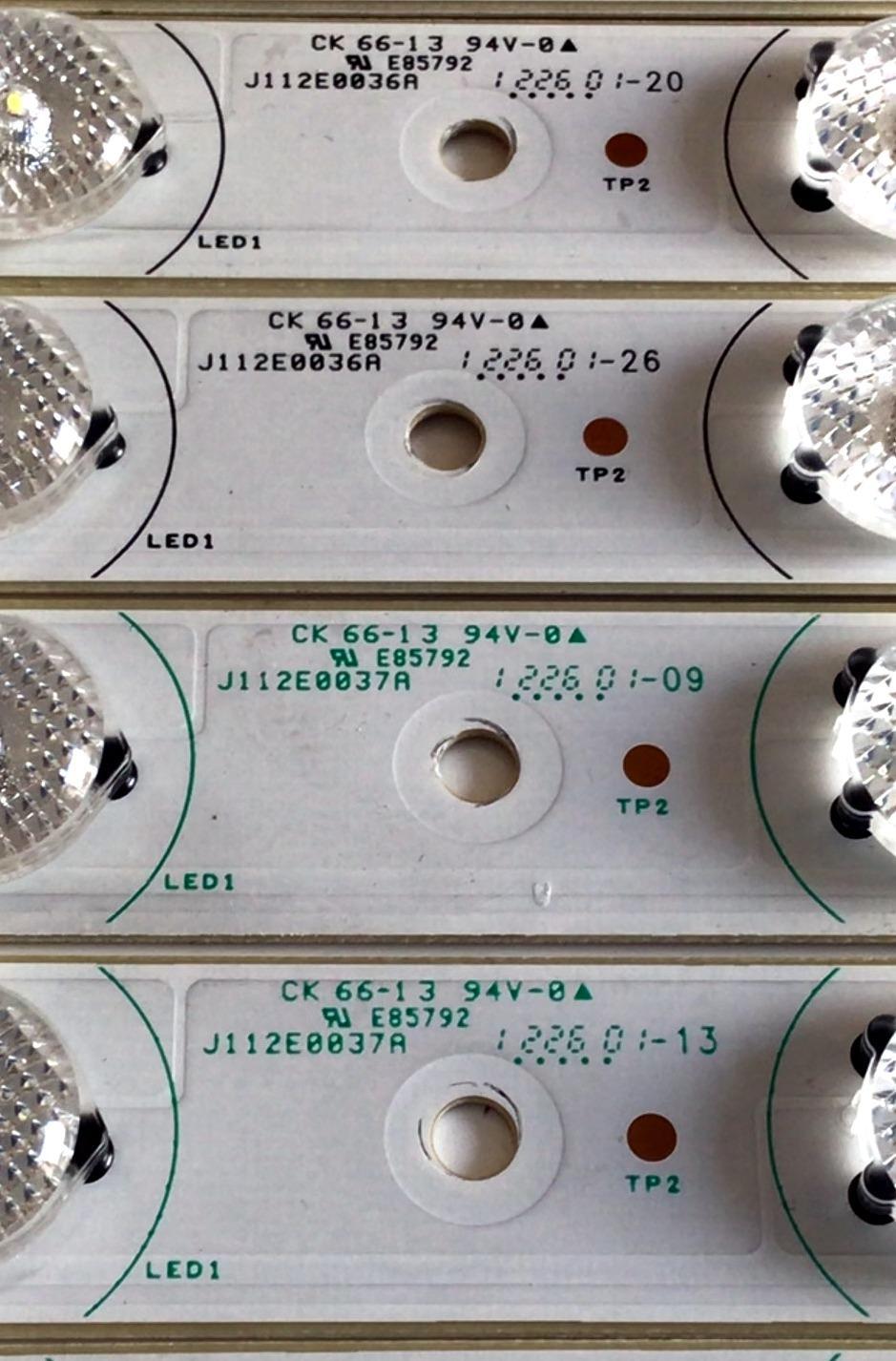 KIT DE LED'S PARA TV RCA (10 PIEZAS) / NUMERO DE PARTE J112E0036A / J112E0037A / SN-AG-CU / CK 66-13 / F102718WCA / F102719WCA / MODELO LED46C55R120Q - Imagen 4