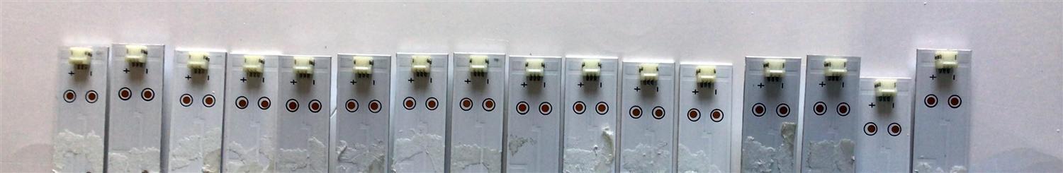 KIT DE LED'S PARA TV VIZIO (16 PIEZAS) / NUMERO DE PARTE SSC-F75JL63030061693F / SSC-F75JL63030061693F-REV1.2 / SVB750A46 / PANEL BOEI750WQ1-H / MODELOS V755-G4 / V755-G4 LBNFQQBW / V755-H4 - Imagen 2