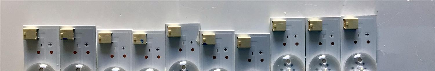 KIT DE LED'S PARA TV ONN·ROKU TV (10 PIEZAS) / NUMERO DE PARTE ZG58D6C30300510056 / CRH-ZG58D6C30300510056REV1.2 / LB-C580-D6C-U-P-5-17-X1 / 58D6C / B200522AGC / Y174-L06-HA-2 / PANEL C580Y19-D6 / MODELO 100018971 (58) - Imagen 4