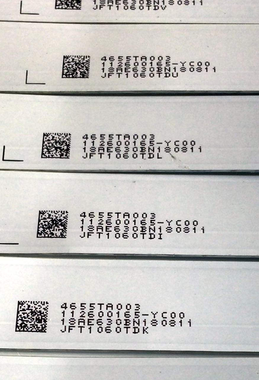 KIT DE LED'S PARA TV ELEMENT (10 PIEZAS) / NUMERO DE PARTE 3P55TA004-A0 / 4655TA003 / 112600165-YC00 / 18AE630BN180811 / PANEL LC546PU2L02 / MODELO E4STA5517 / E4STA5517 D8HYM - Imagen 3