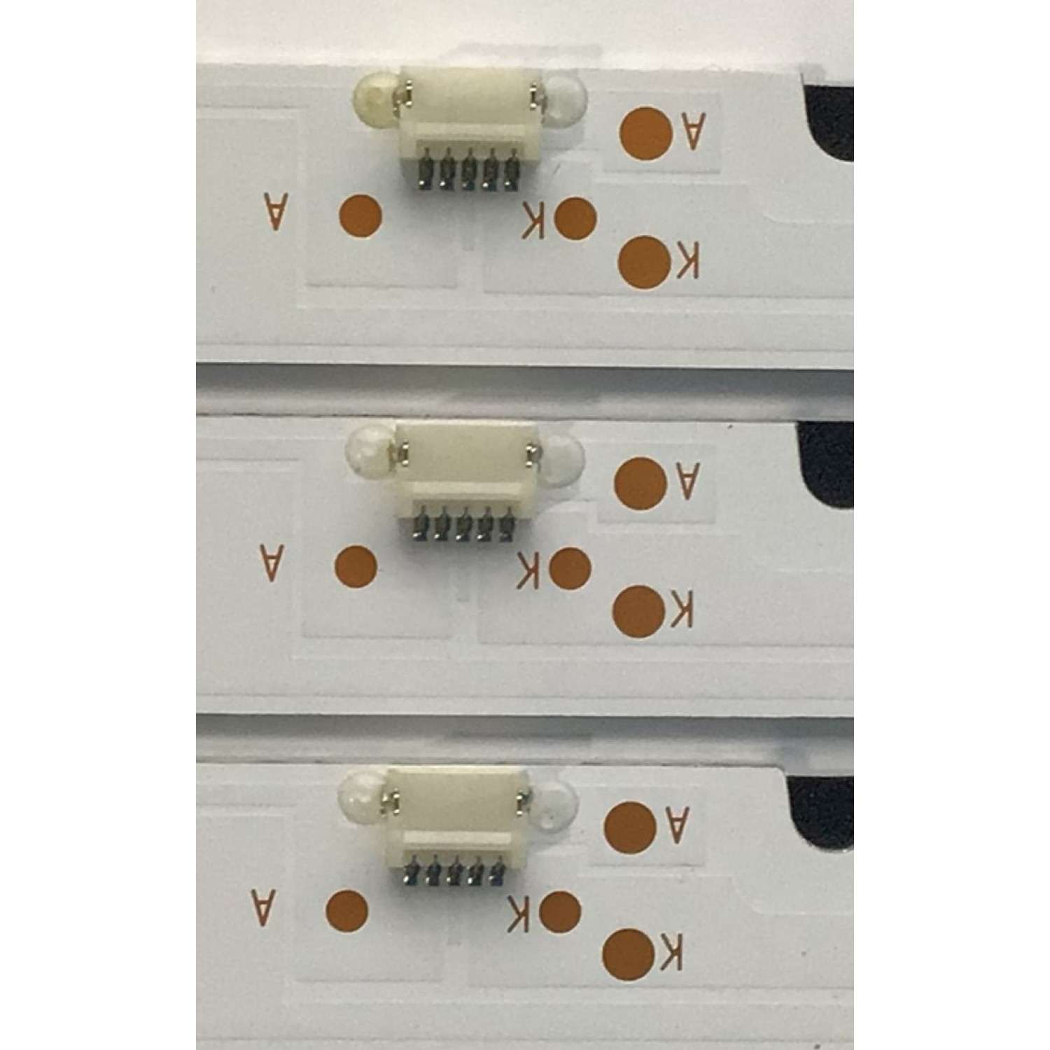 KIT DE LED'S PARA TV ELEMENT (3 PIEZAS) / NUMERO DE PARTE 303HK400040 / 303HK00040 / HK40D07-ZC22AG-06 / BMTC/HK400M09 / MODELO E2SW3918 - Imagen 4