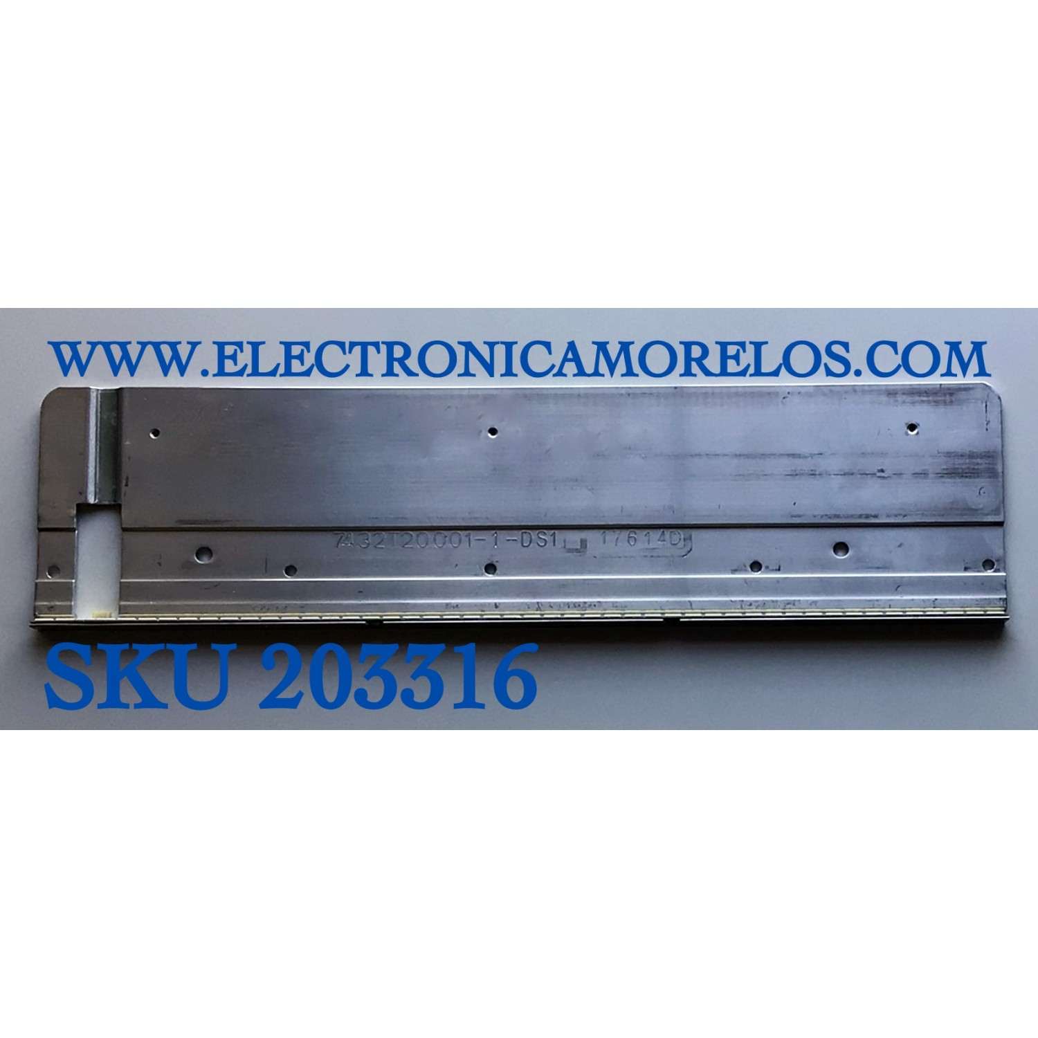LED PARA TV VIEWSONIC (1 PIEZA) / NUMERO DE PARTE 320TA0I V0 / 74.32T20.001-1-DS1 / 176 14D / E88441  / PANEL T320HVN1.2 / MODELO CE-VT320-NB