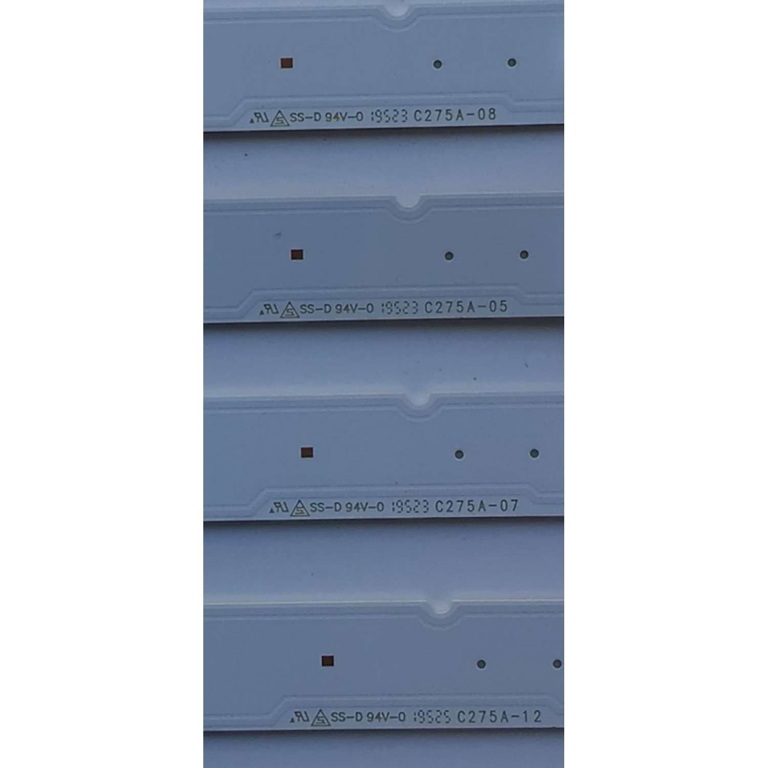 KIT DE LED'S PARA TV SONY (10 PIEZAS) / NUMERO DE PARTE LM41-00727A / L3_L_E5_BWP_S6_1_R1.0_SAN 1.0 / PANEL YS9F055CND01 / MODELOS KD-55X750H / XBR-55X800G / KD55X750H / XBR55X800 - Imagen 4
