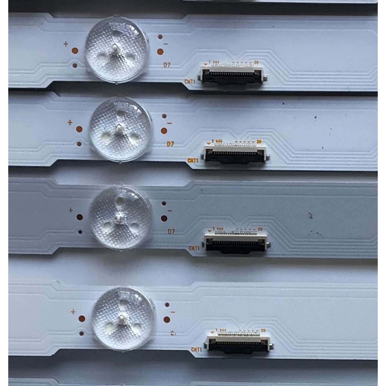 KIT DE LED'S PARA TV SONY ((24 PIEZAS)) / NUMERO DE PARTE LB75018 / LB75018 V0_01 / LB75018 V1_01 / PANEL'S T750QVF05.2 / YD8F007DND01B / T750QVF05.4 /  MODELO XBR-75X900F / XBR75X900F - Imagen 2