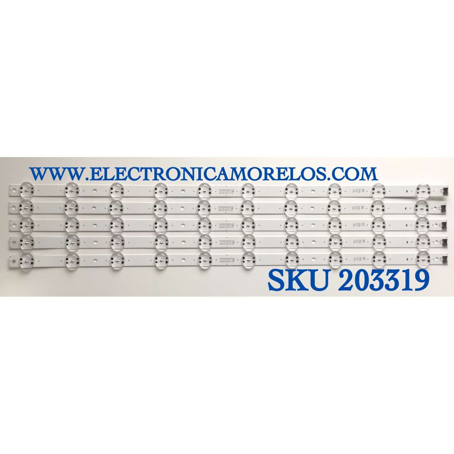 KIT DE LED'S PARA TV LG (5 PIEZAS) / NUMERO DE PARTE EAV64492501 / SSC_Y19_TRIDENT_70UM73_S / SSC_Y19_TRIDENT_70UM73_REV00_181016 / PANEL NC700DQE-VSHX1 / MODELOS 70UM6970PUA / 70UM6970PUA.BUSMLOR / 70UM7370PUA.BUSMLJR