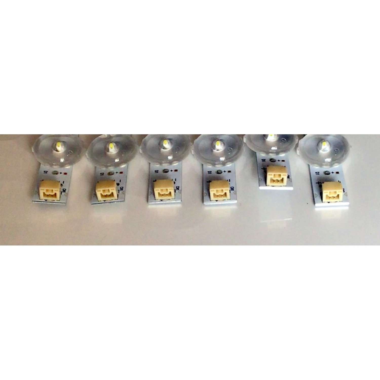 KIT DE LED'S PARA TV PHILIPS ((6 PIEZAS)) / NUMERO DE PARTE LB6507B / LB6507B V0_00 / UDULEDLXT013 REV.A / 81428 BC-J E469119 / 65W11S1P / PANEL'S UBF85XA-G029 / HV650QUB-F90 / LC650EGY(SM)(M5) / MODELOS 65PFL5604/F7 / 65PFL5504/F7 / 65PFL4864/F7  - Imagen 3