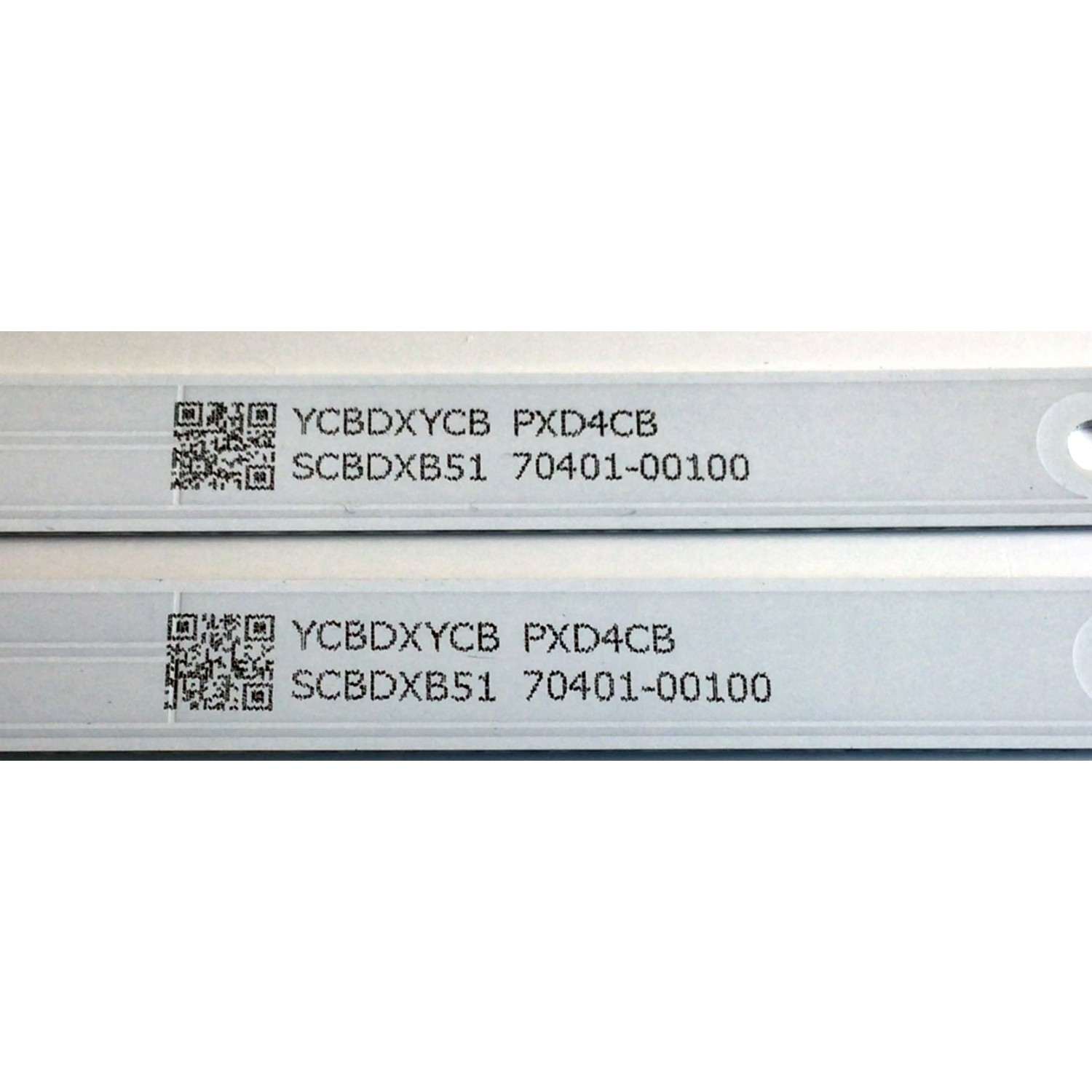KIT DE LED'S PARA TV INSIGNIA (2 PIEZAS) / NUMERO DE PARTE M08-BD23630-0401N-3689A / YCBDXYCB / PXD4CB / SCBDX51 / 70401-001005 / PANEL BOEI236WX1 / MODELO NS-24D310NA19 / NS-24D310NA21 - Imagen 3