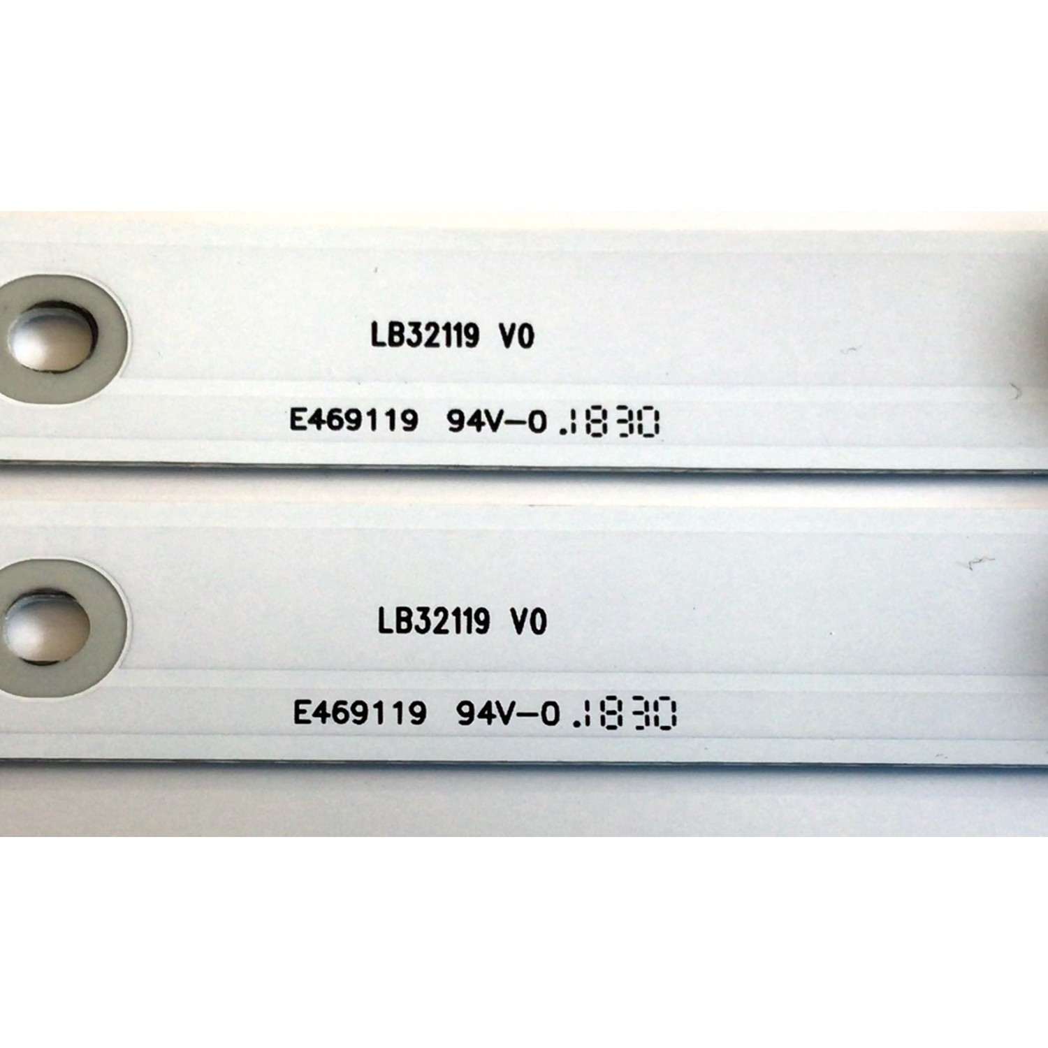 KIT DE LED'S PARA TV SHARP (2 PIEZAS) / NUMERO DE PARTE LB32119 / LB32119 V0 / 1197659 / E469119 / MODELO LC-32LB601U - Imagen 3