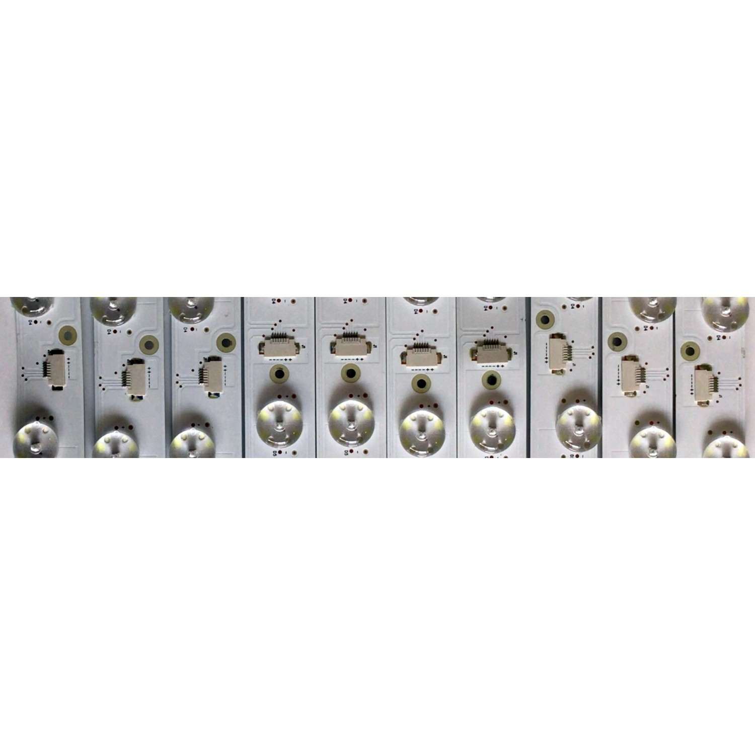 KIT DE LED'S PARA TV TCL (10 PIEZAS) / NUMERO DE PARTE TCL-50S535-3030FC / TCL-50S535-3030FC-C-LX20200317 / TCL-50S535-3030FC-B-LX20200317 / TCL-50S535-3030FC-A-LX20200317 / YHB-4C-LB5008-YH / PANEL LVU500NDL / MODELO 50S535 - Imagen 6
