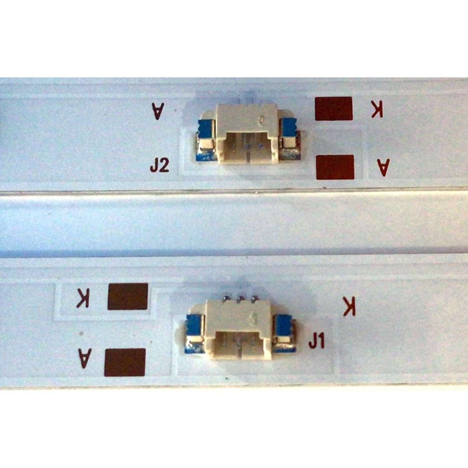 KIT DE LED'S PARA TV ONN ((2 PIEZAS)) / NUMERO DE PARTE LED42D11-ZC52AG-02 / 30342011001 / 42000M59 / PANEL V430DJ1-Q01 / T430QVN03.0 / K430WRD-UF300A / MODELOS 100018254 / 100012584 / E4AA43R / WR43FX2019 - Imagen 3