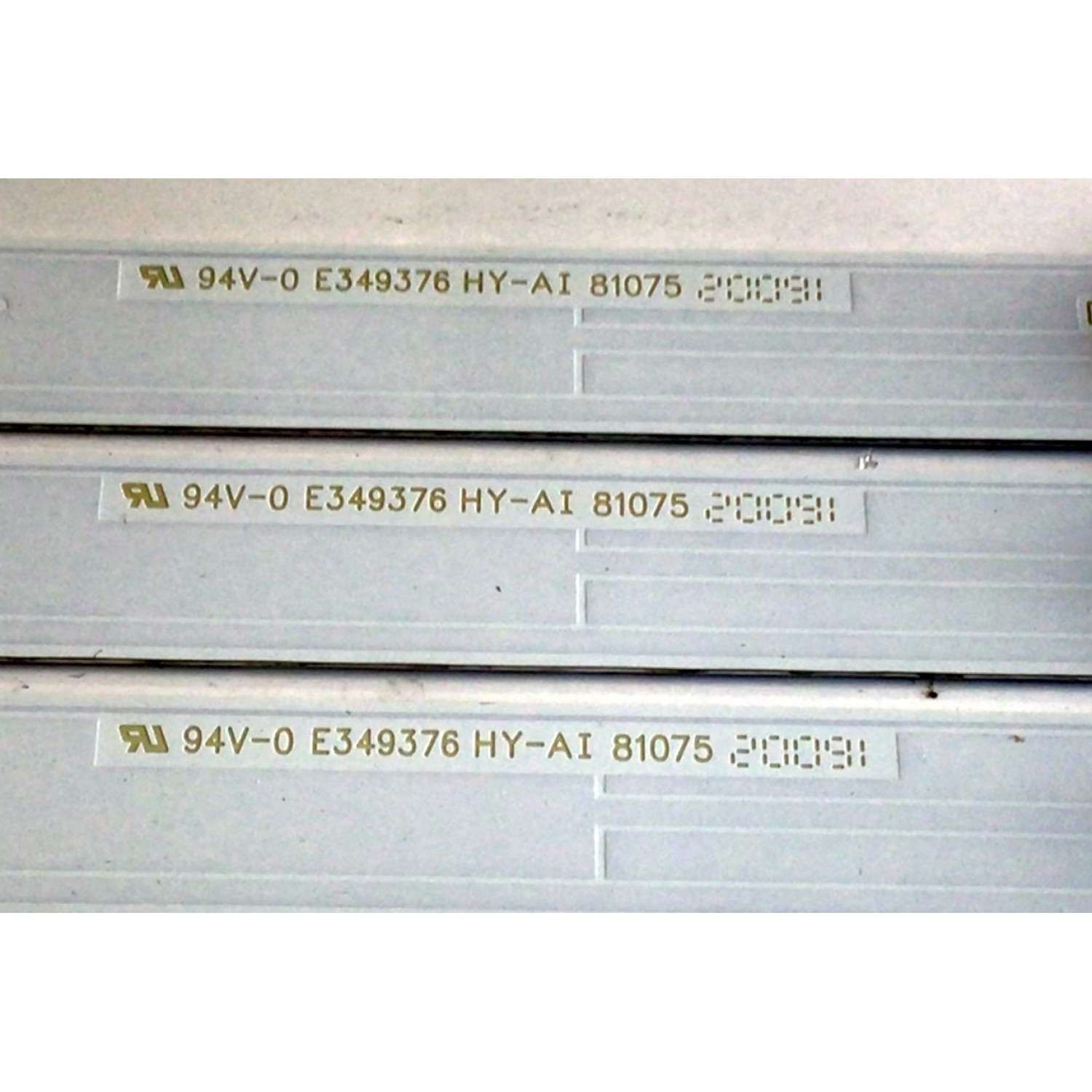 KIT DE LED'S PARA TV INSIGNIA (3 PIEZAS) / NUMERO DE PARTE LB4310F / LB4310F V0_03 / 81075 / E349376 HY-AI / MODELO NS-43D510NA21 - Imagen 3