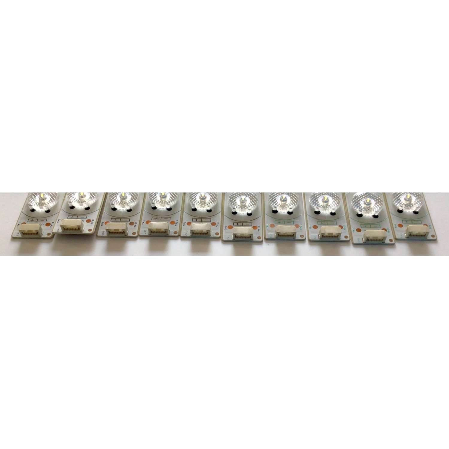 KIT DE LED'S PARA TV RCA (10 PIEZAS) / NUMERO DE PARTE J112E0036A / J112E0037A / SN-AG-CU / CK 66-13 / F102718WCA / F102719WCA / MODELO LED46C55R120Q - Imagen 3