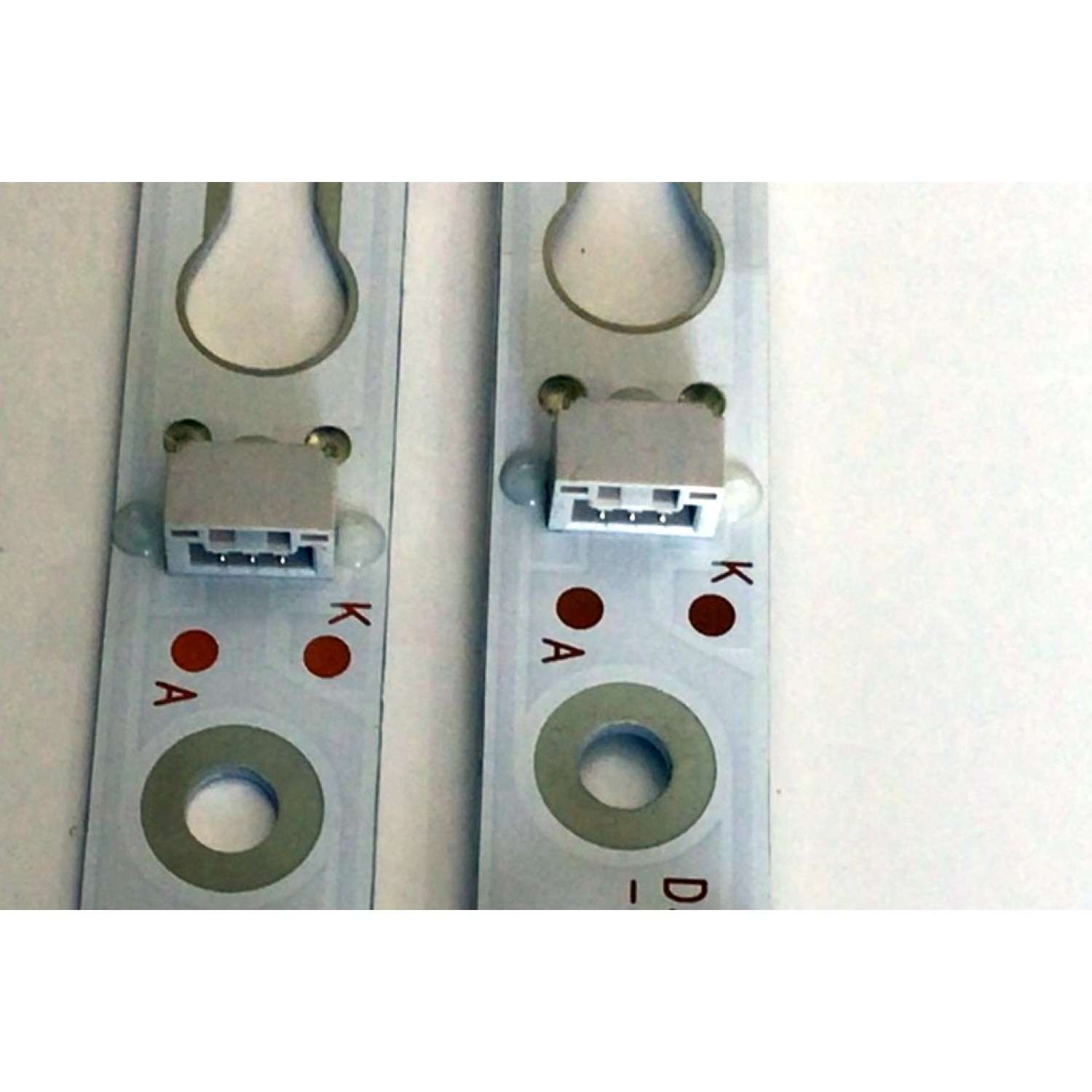 KIT DE LED'S PARA TV ATVIO (2 PIEZAS) / NUMERO DE PARTE 303TC320046 / TCL32D05-ZC22AG-19 / TT320M39 / 181209AC07 / PANEL CV320H1-F01 / MODELOS ATV32SM / ATV3215LED - Imagen 4