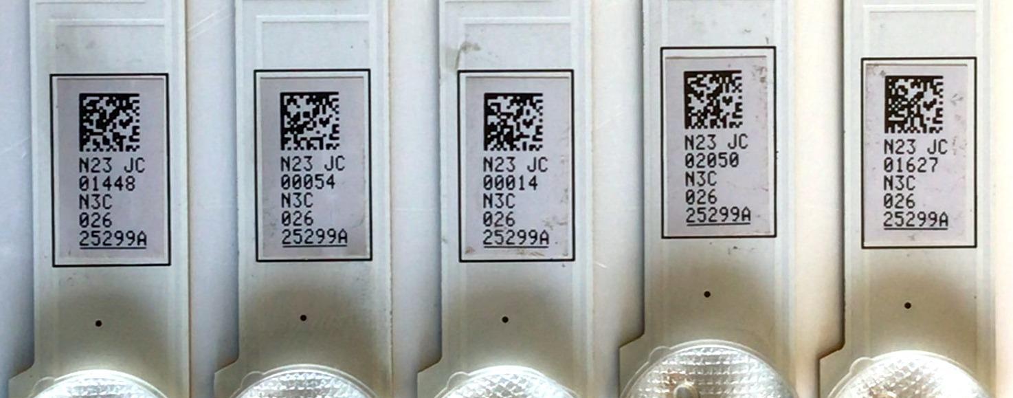 KIT DE LED'S PARA TV SAMSUNG (5 PIEZAS) / NUMERO DE PARTE 25299A / SAMSUNG 2013SVS32H 9 REV.17 / PANEL CY-HF320AGLV1H / MODELO UN32F4000 - Imagen 2